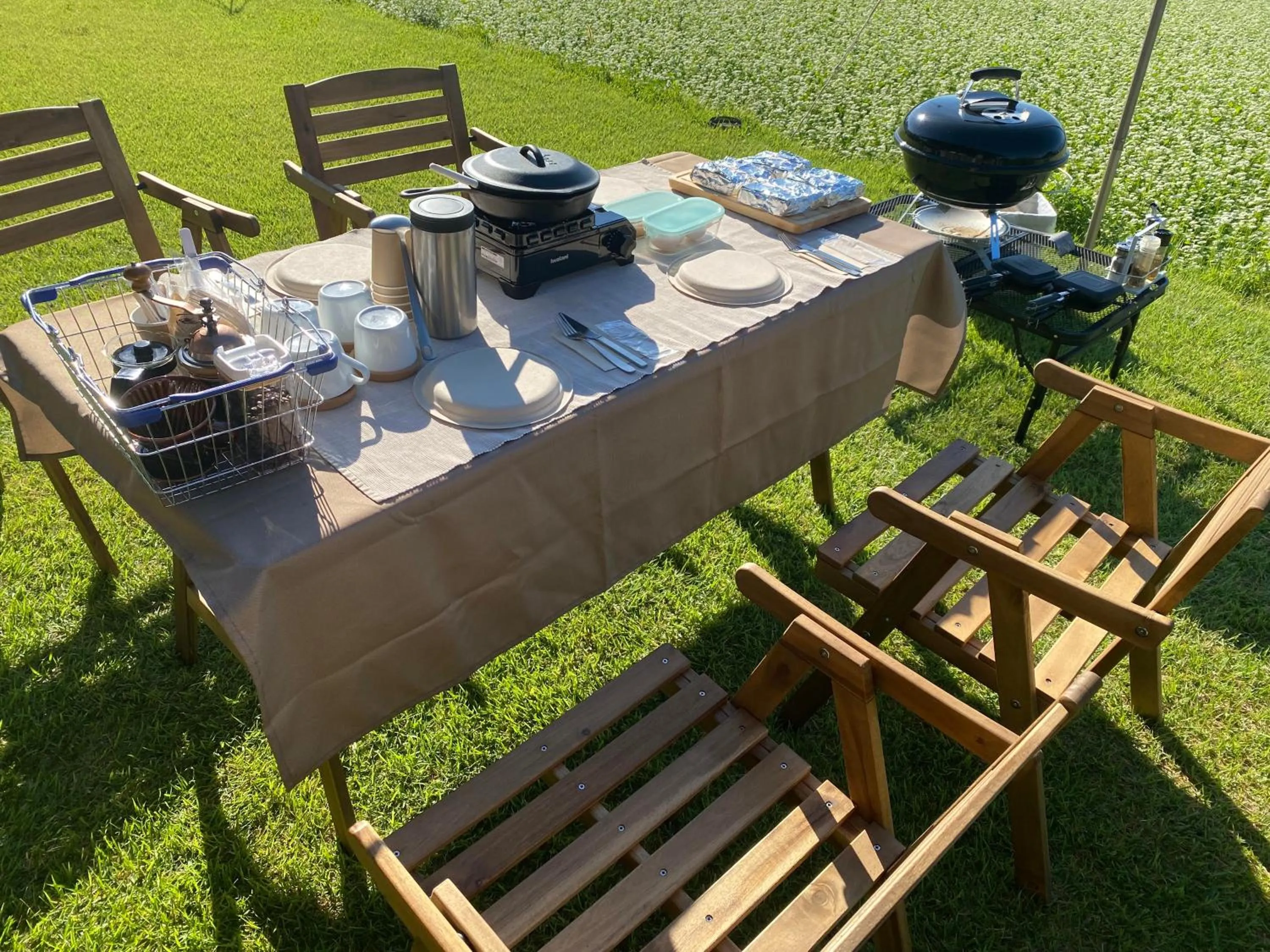 BBQ facilities in Garni Monya Monya