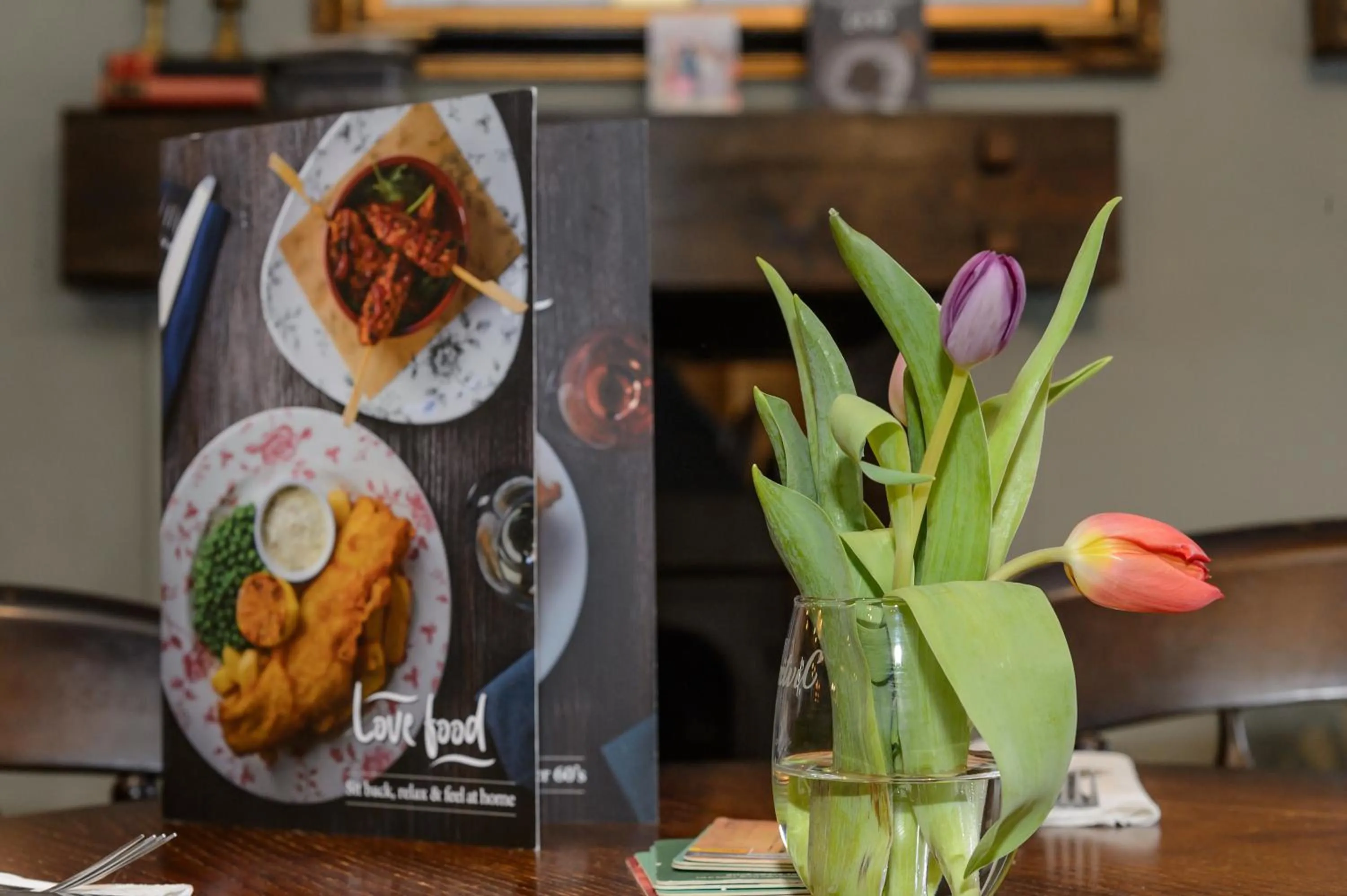 Living room in Balfour Arms
