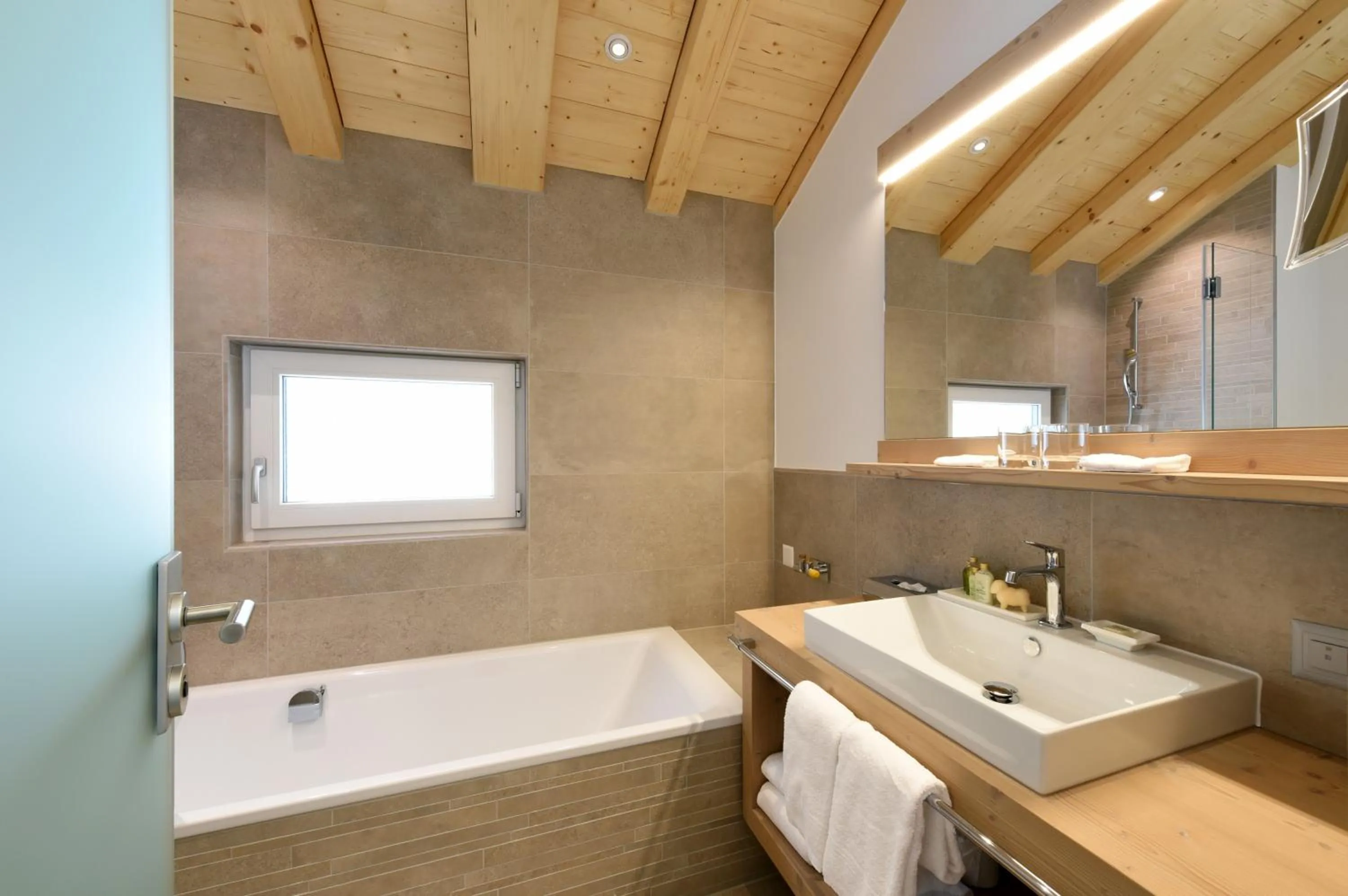 Bathroom in Europe Hotel & Spa