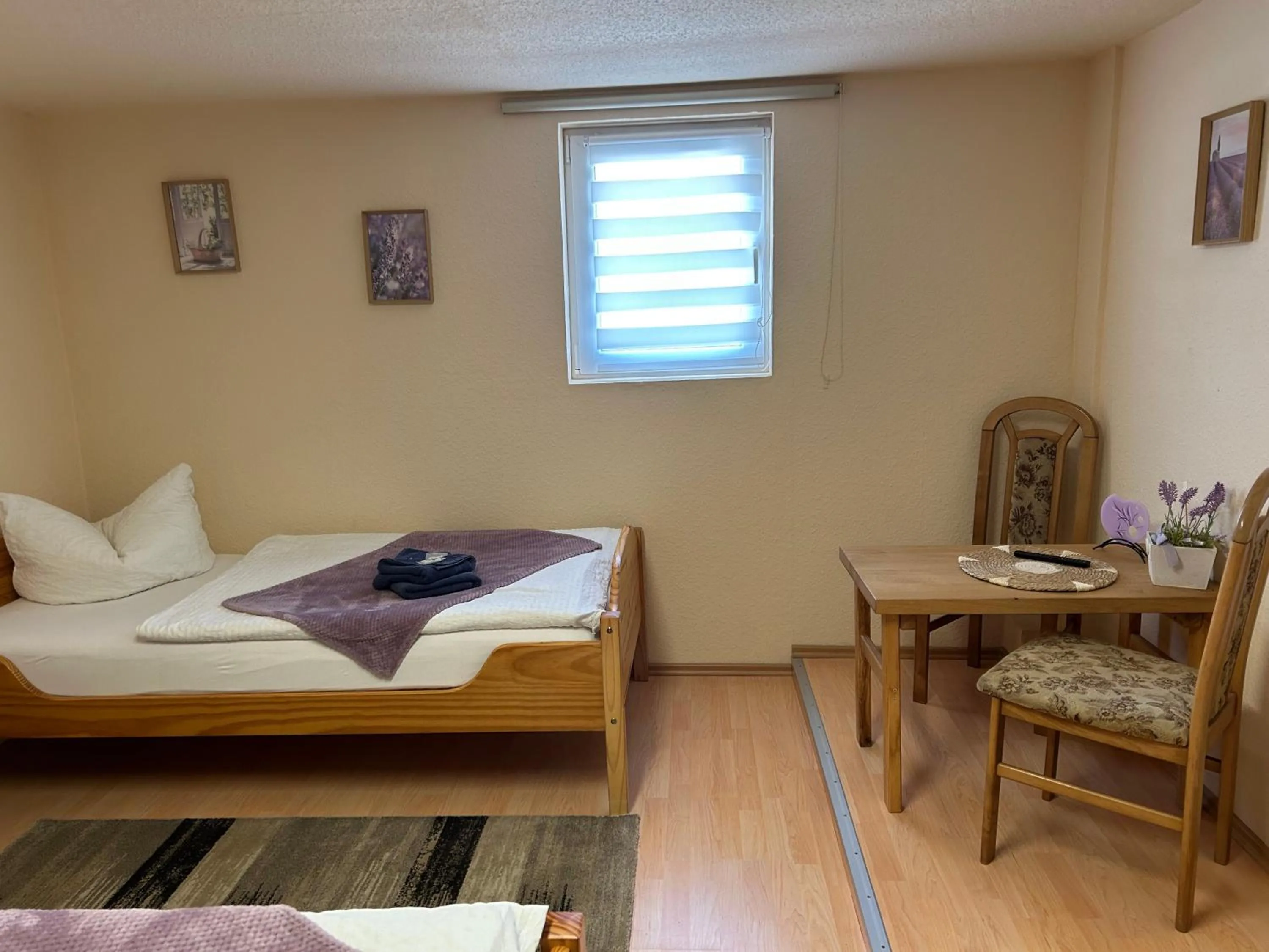 Bed in Pension Lavendel