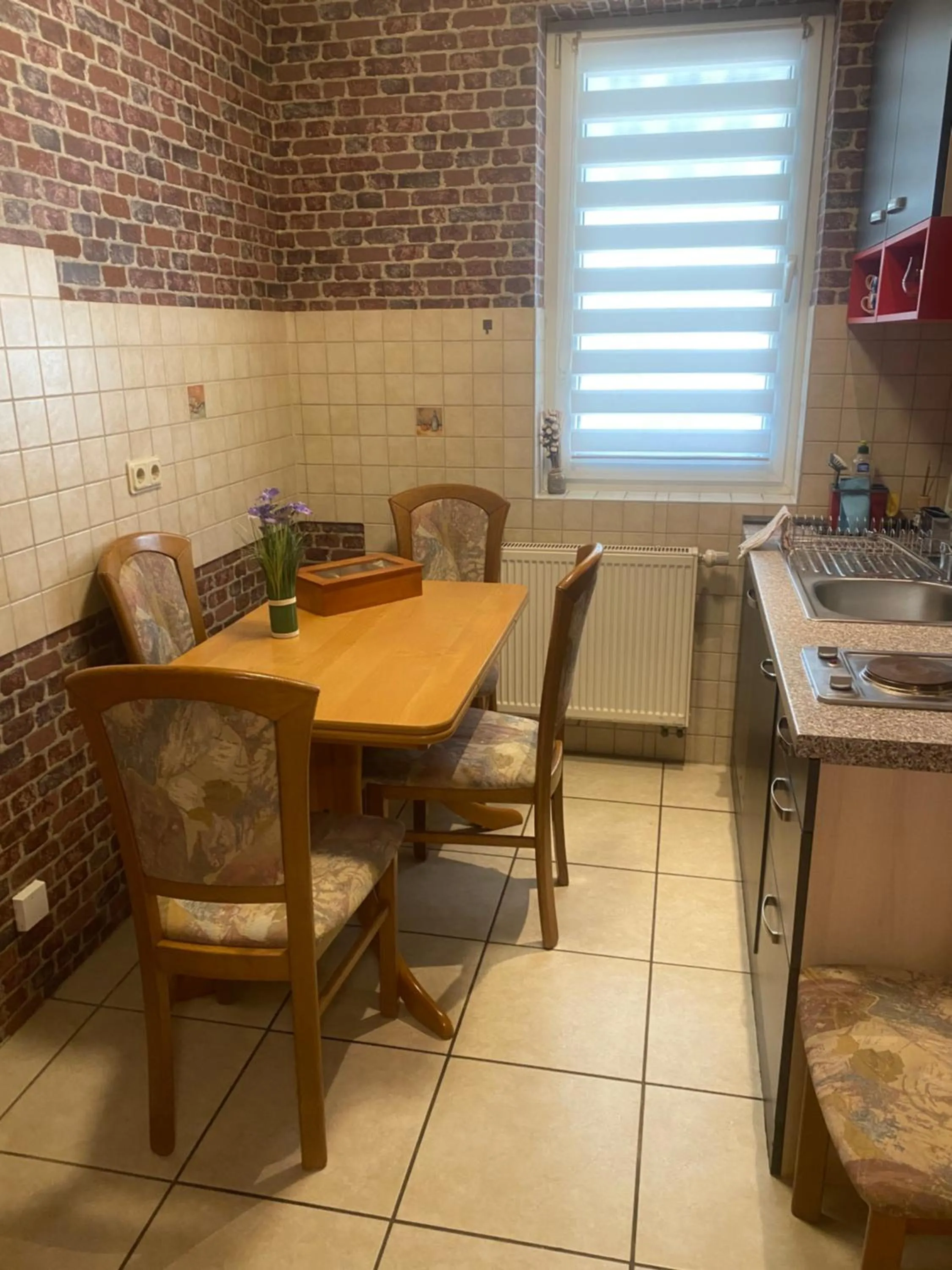 Kitchen or kitchenette in Pension Lavendel