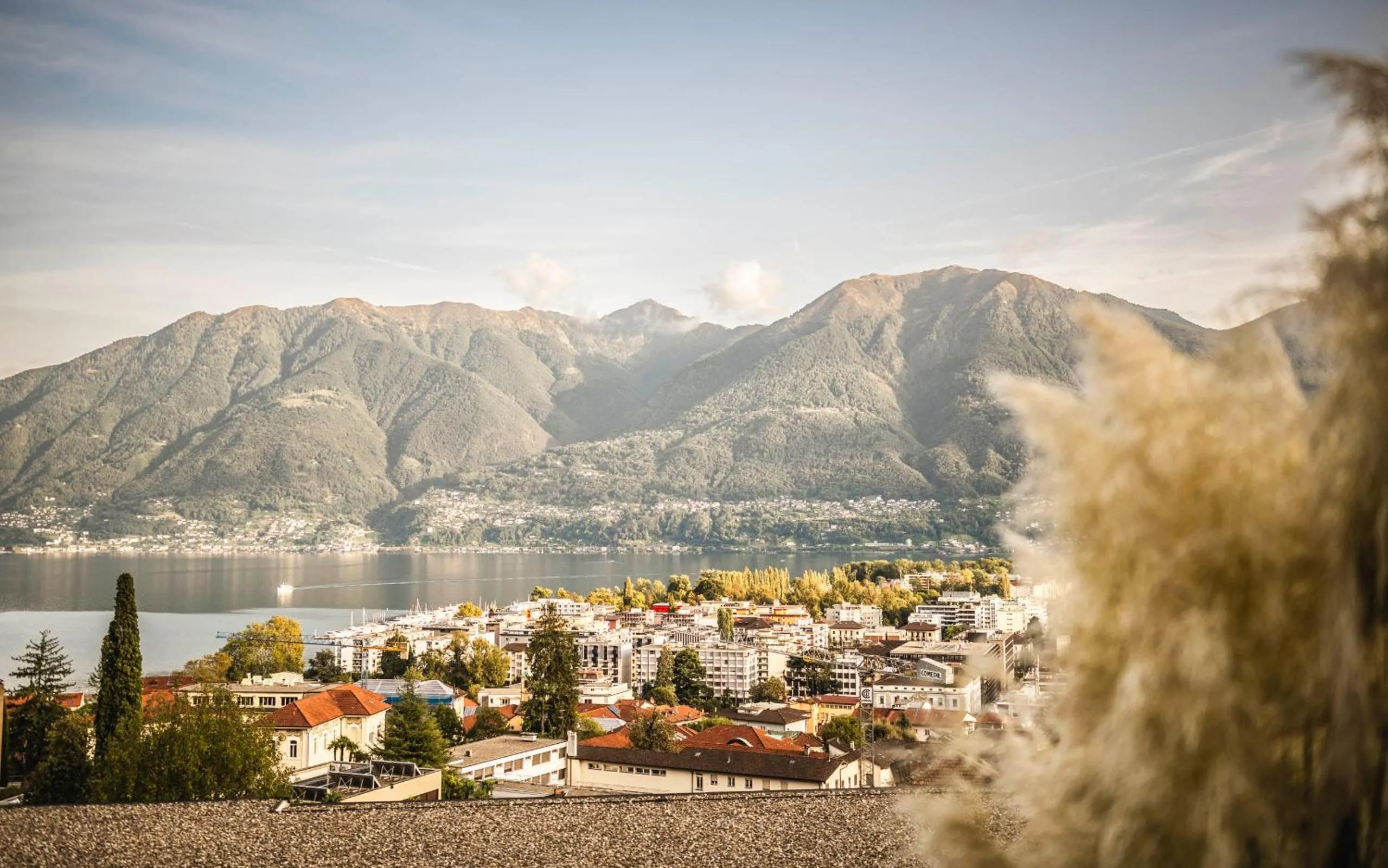 City view in Hotel Belvedere Locarno
