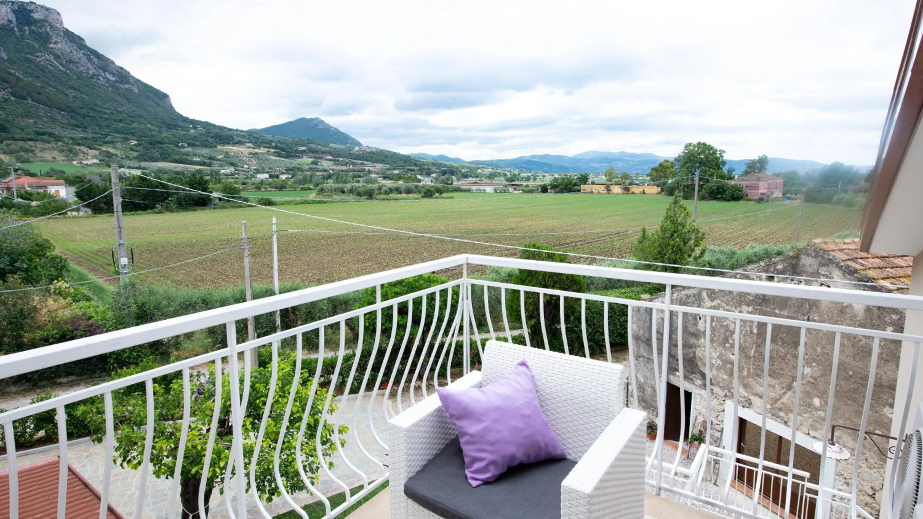Balcony/Terrace in Dimora Iannelli - B&B Rurale Paestum