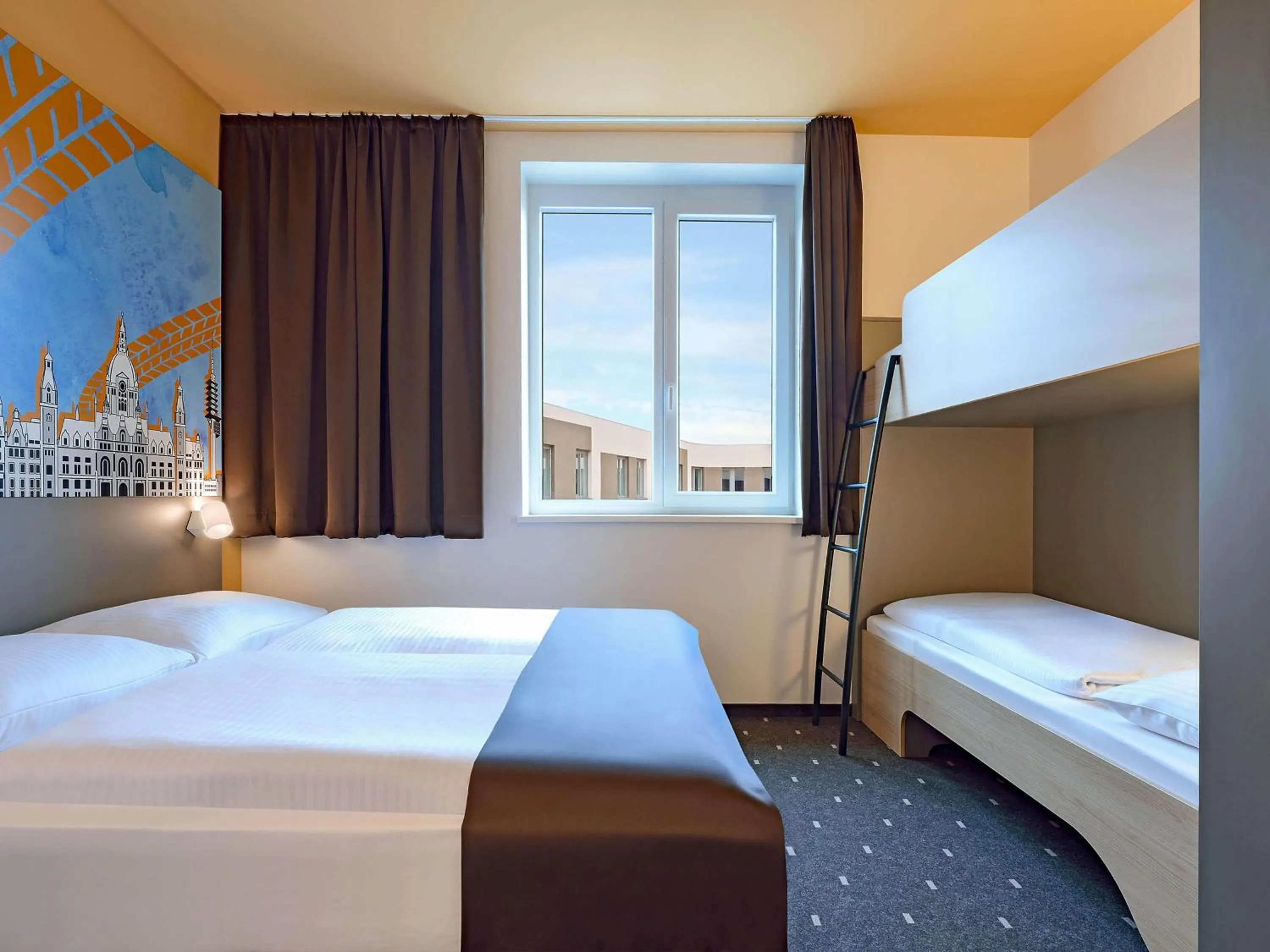 Bed in B&B Hotel Hannover-City