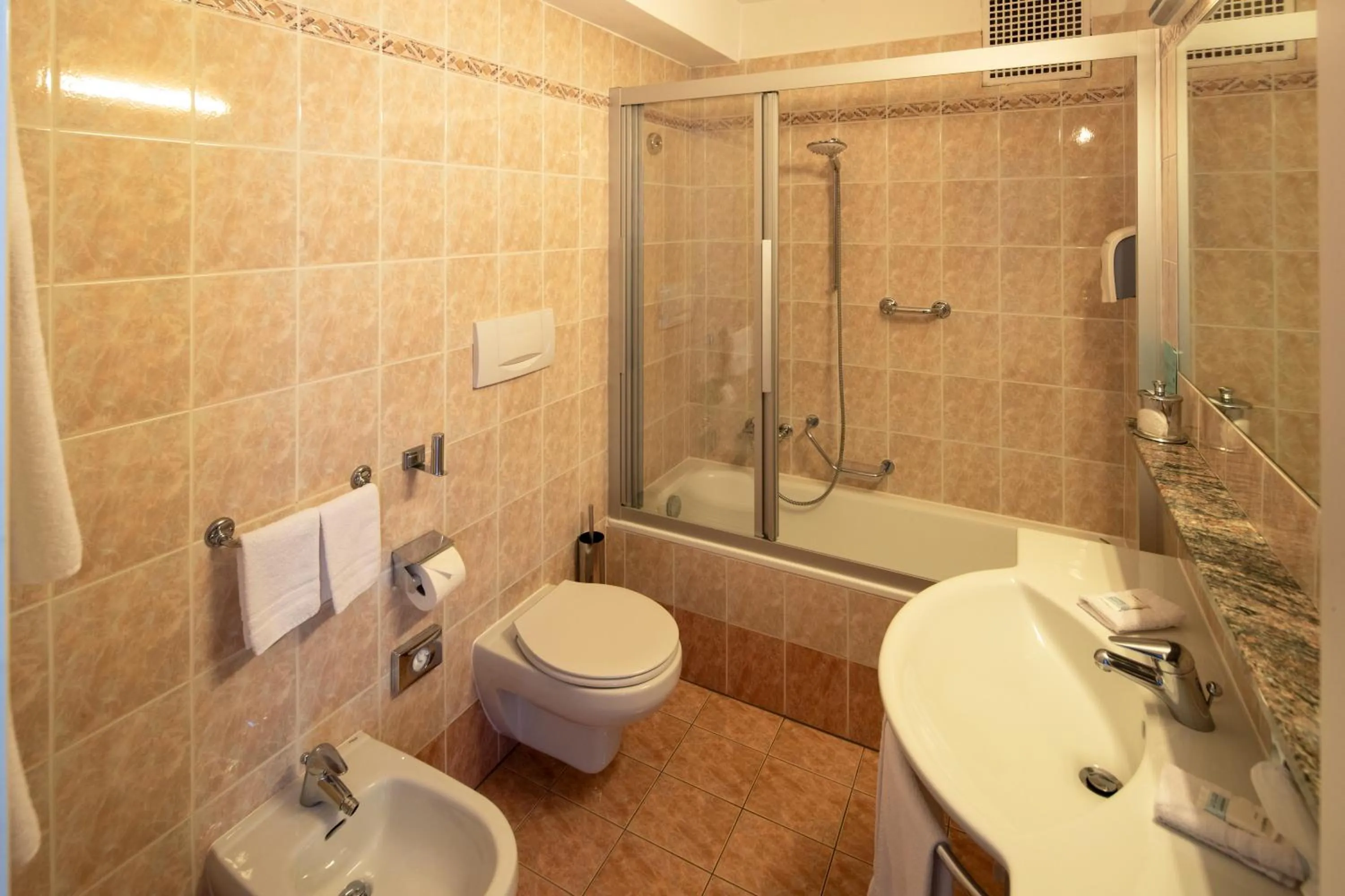 Bathroom in Hotel Campione