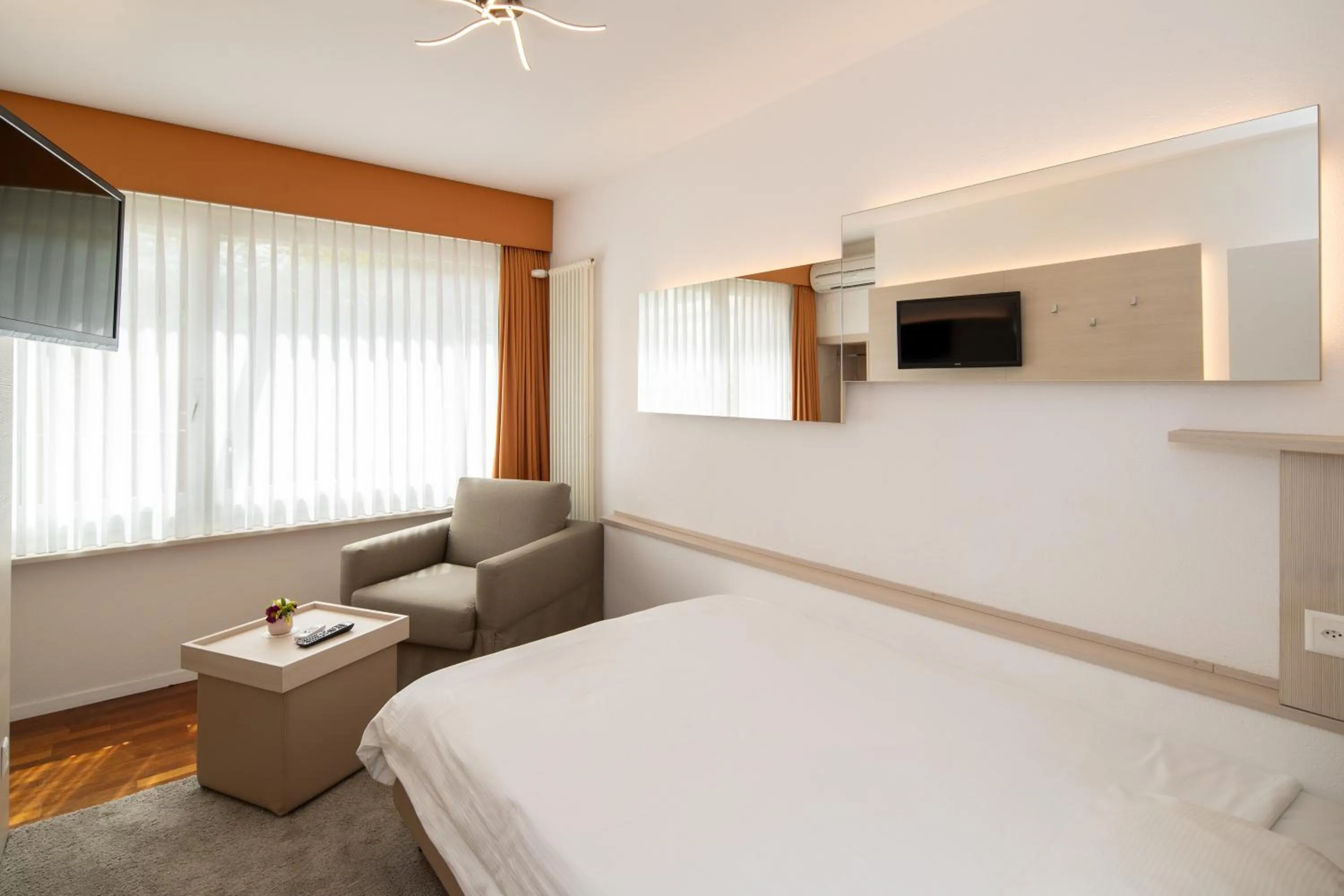 Bed in Hotel Campione