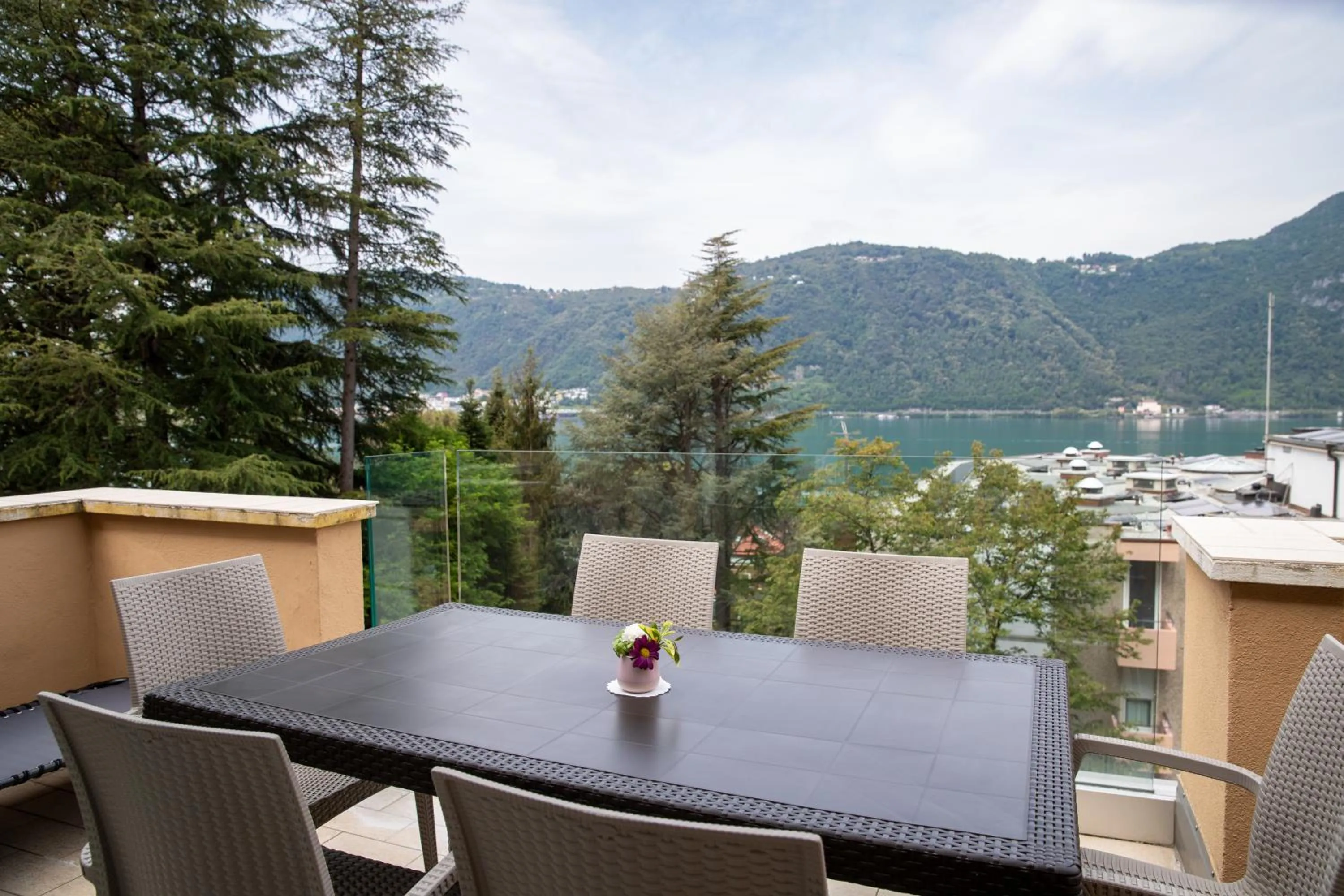 Balcony/Terrace in Hotel Campione