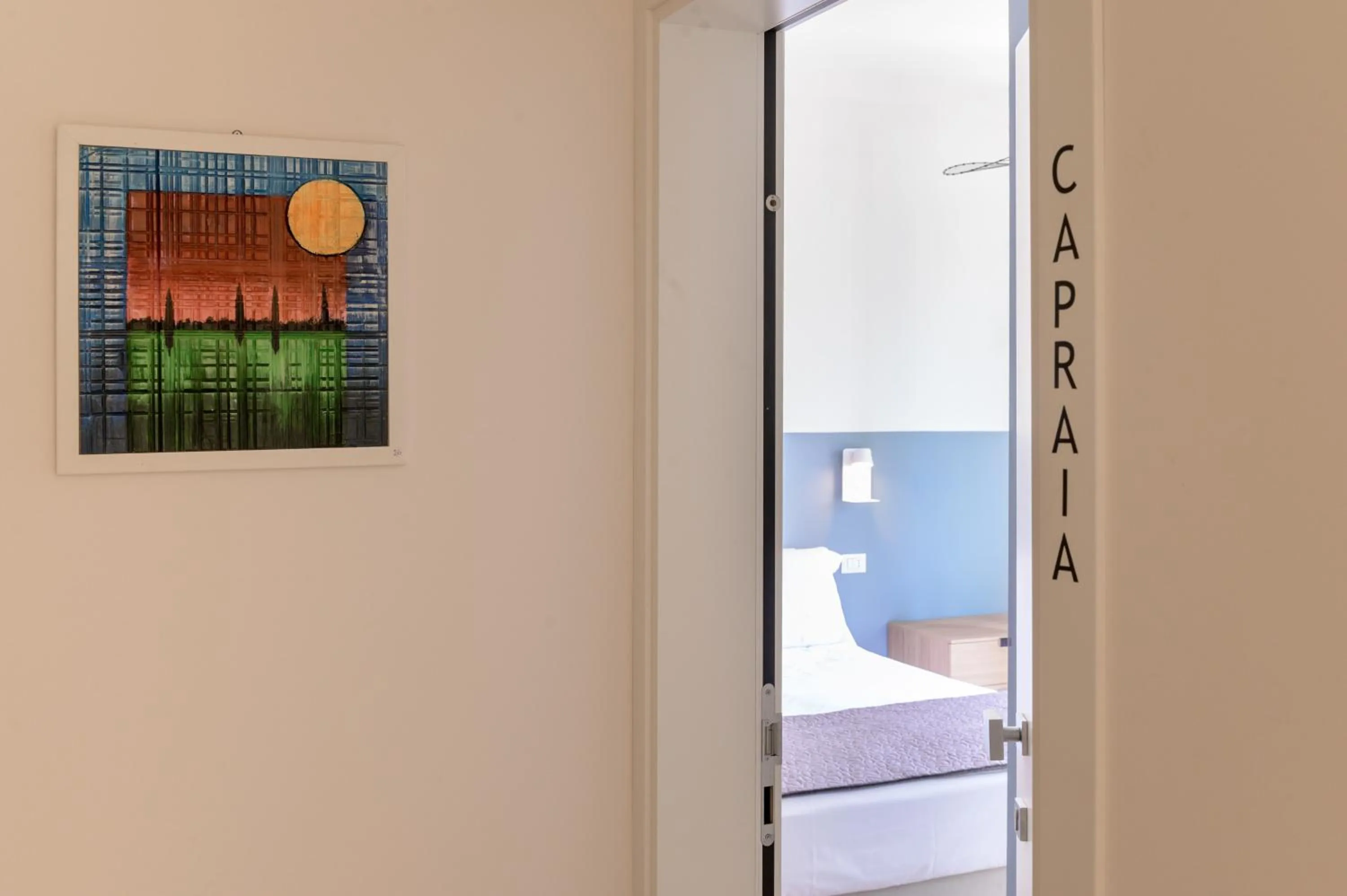 Decorative detail in Hotel Perla