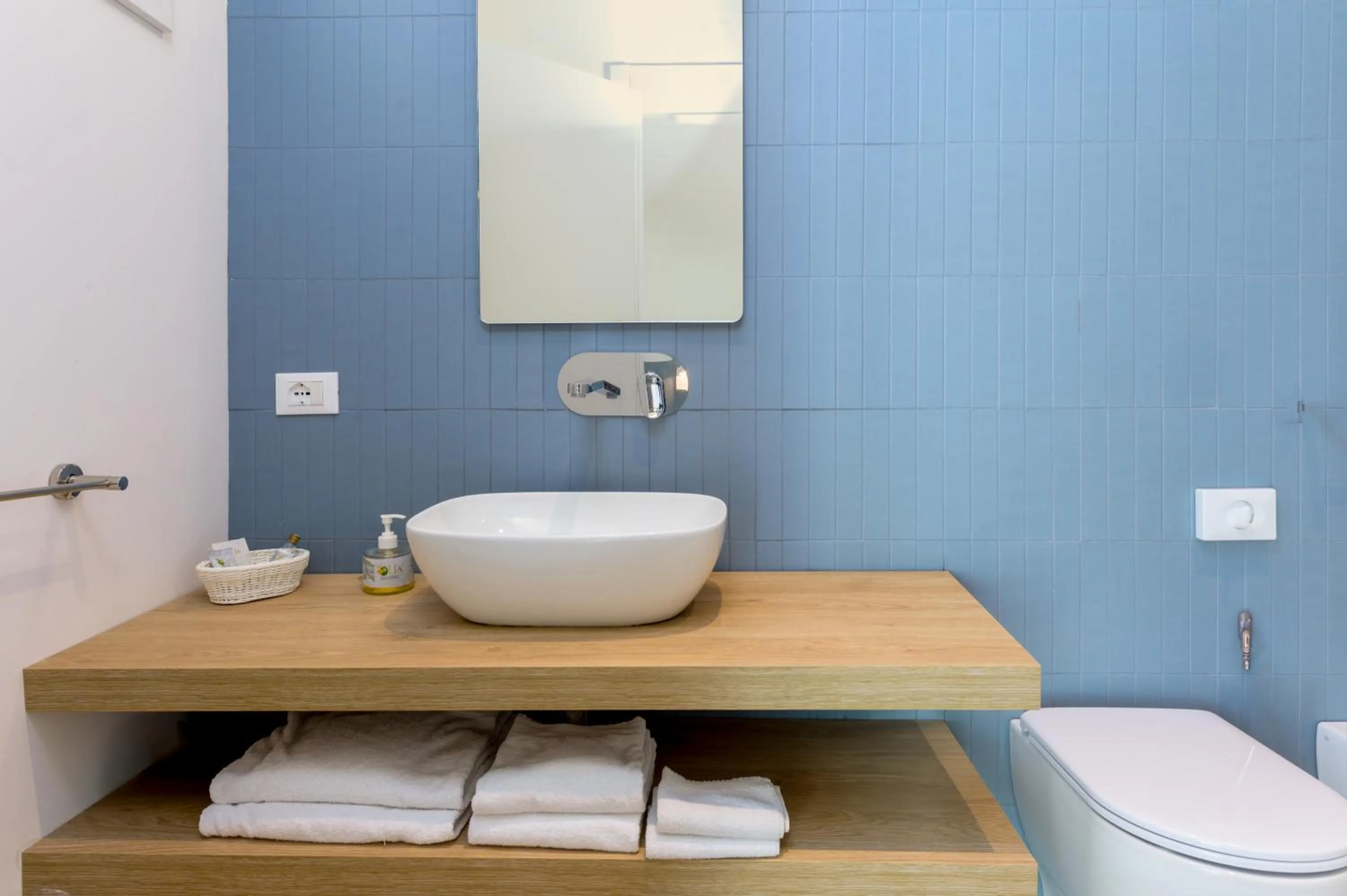 Toilet in Hotel Perla