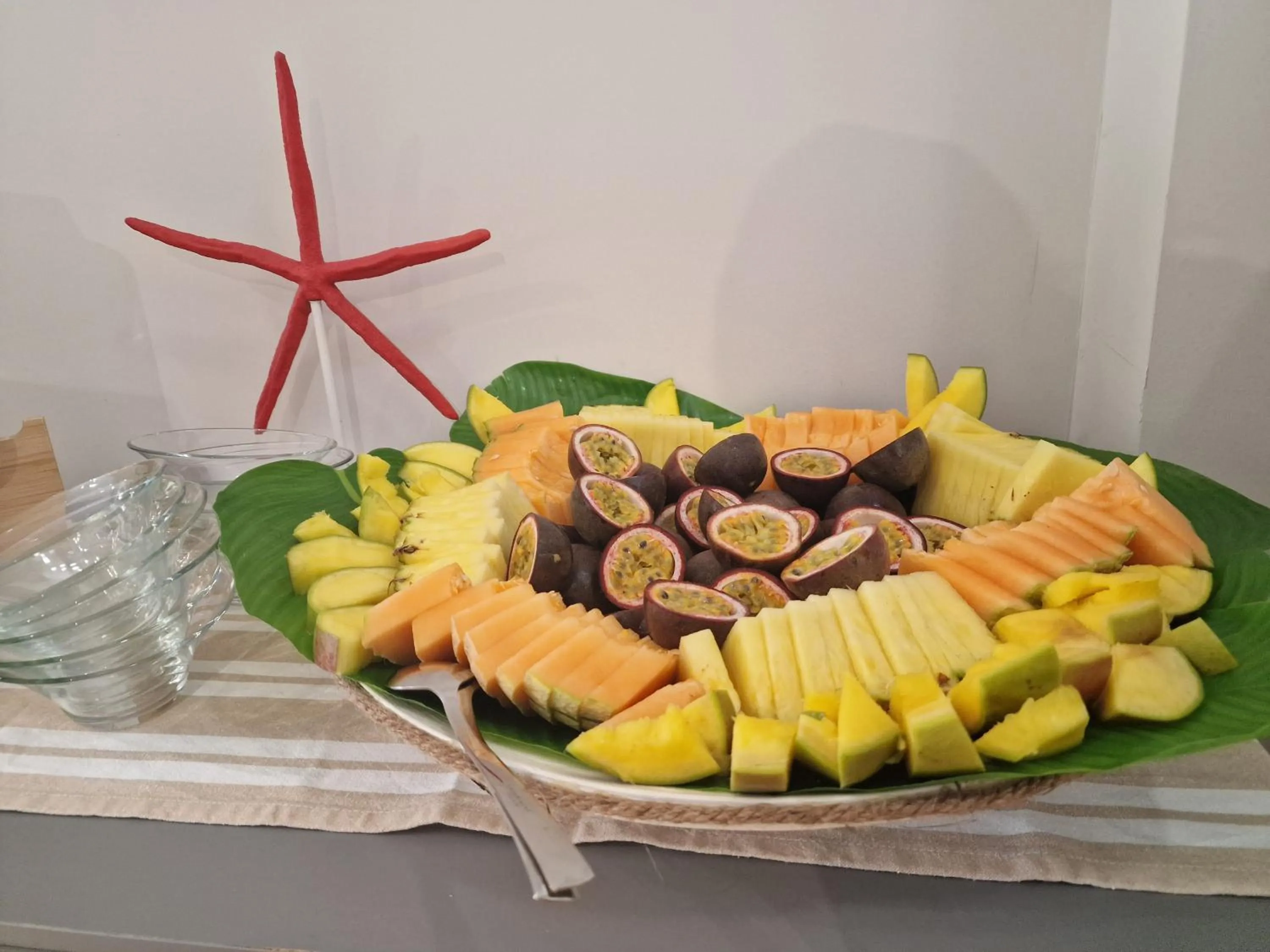 Food and drinks in Hotel Perla