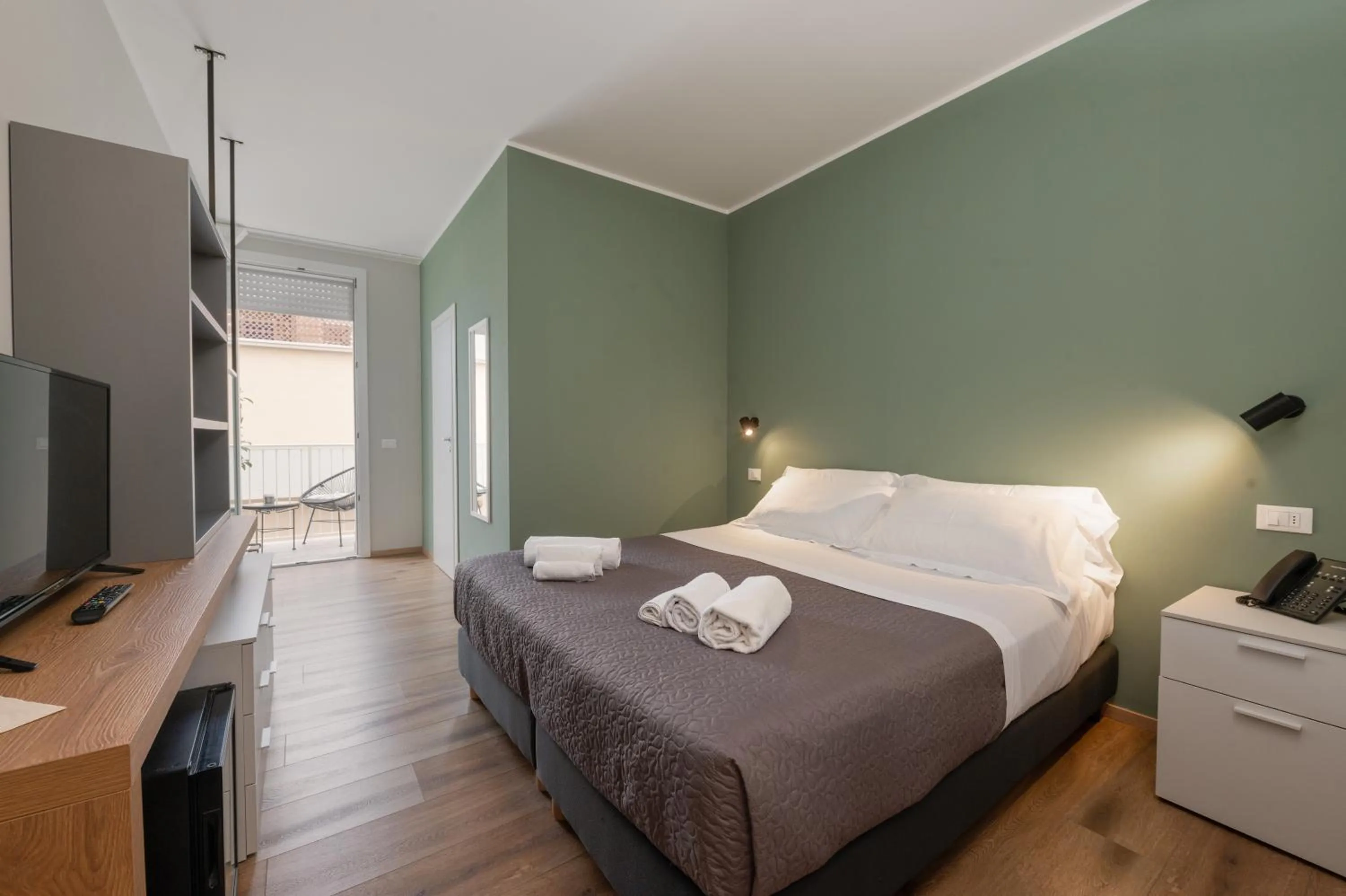 Bedroom, Bed in Hotel Perla