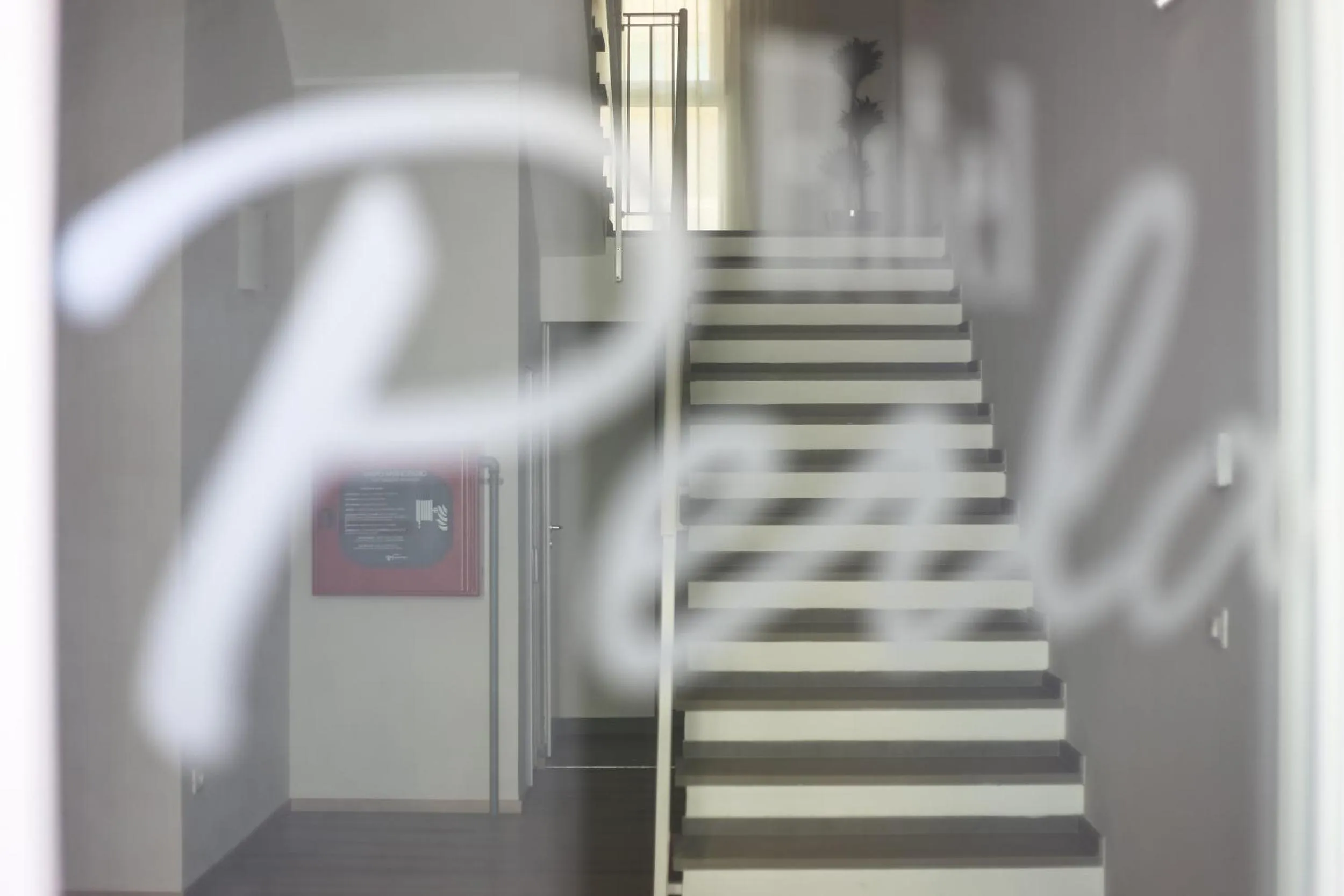 Facade/entrance in Hotel Perla