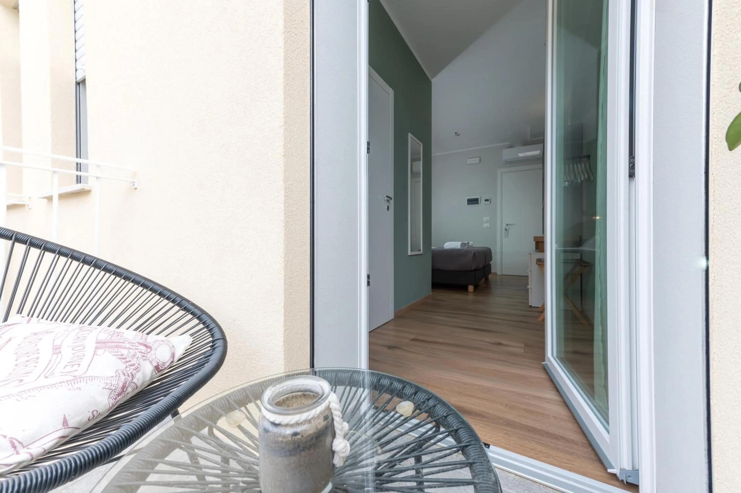 Balcony/Terrace in Hotel Perla