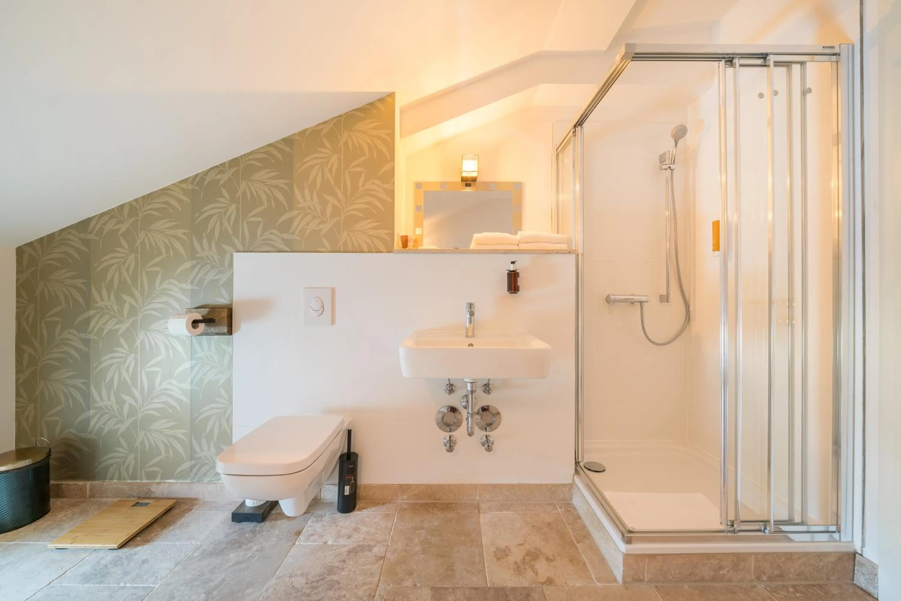 Shower in Design Apartments - "Villa Arnim"