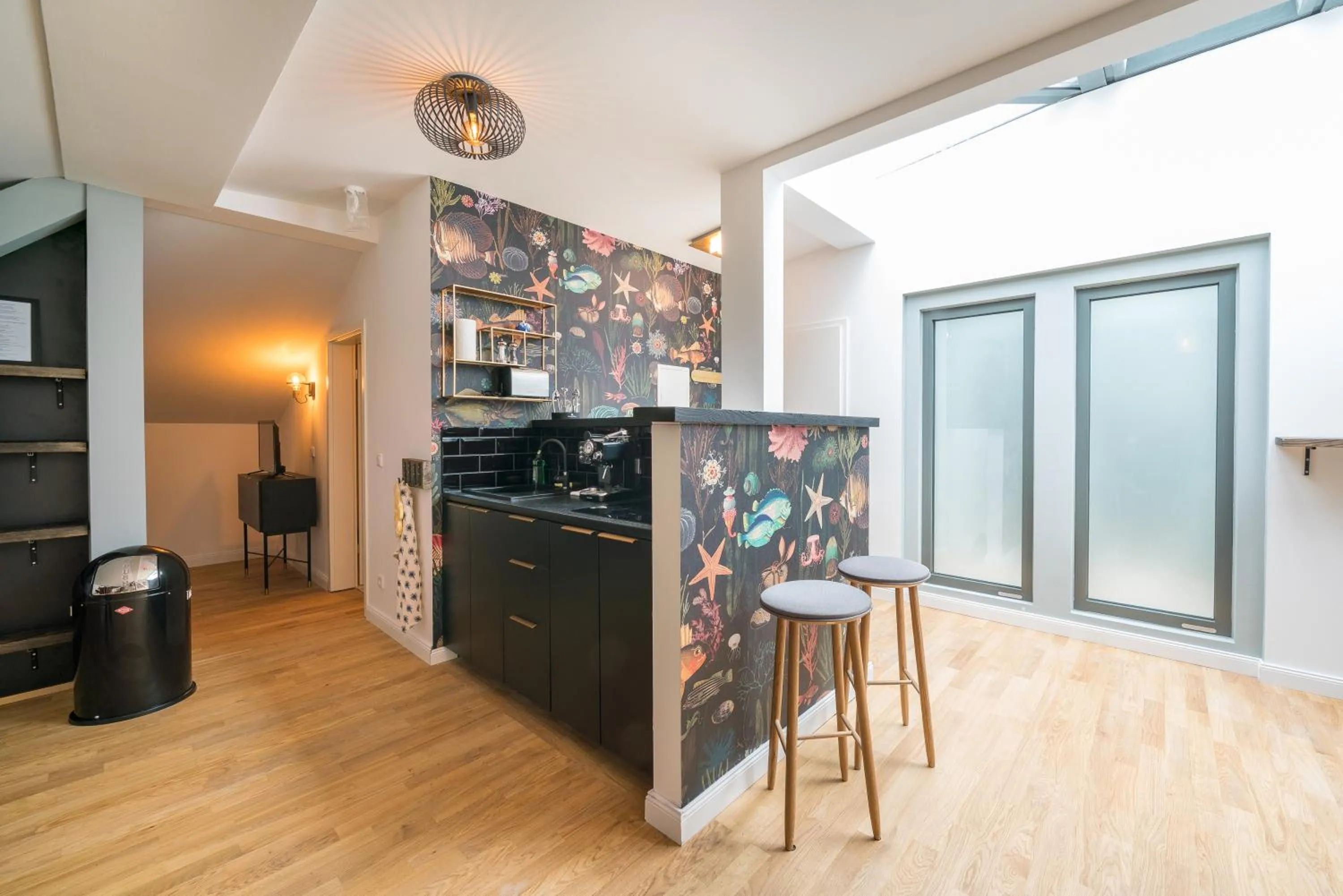 Kitchen or kitchenette in Design Apartments - "Villa Arnim"