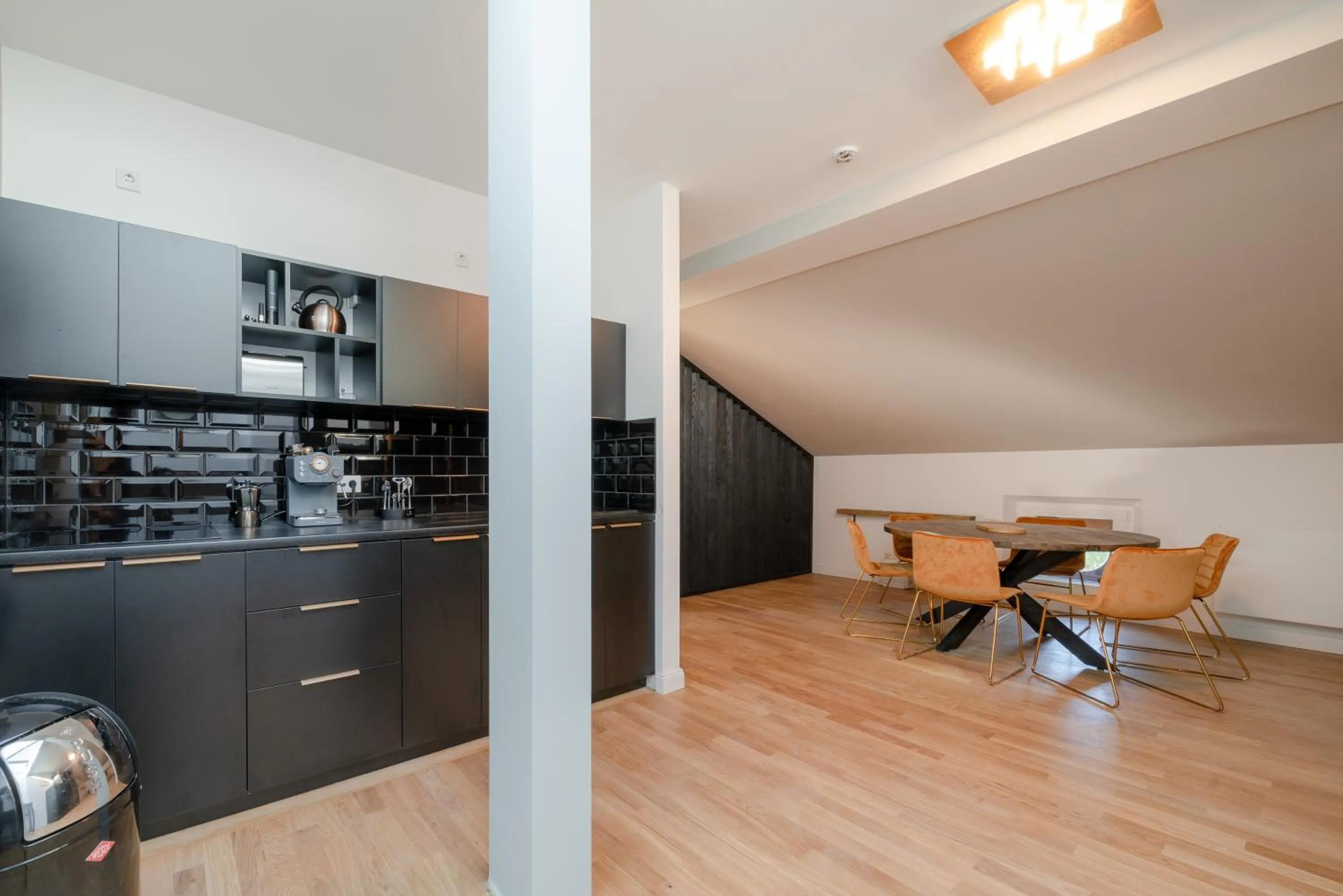 Kitchen or kitchenette in Design Apartments - "Villa Arnim"