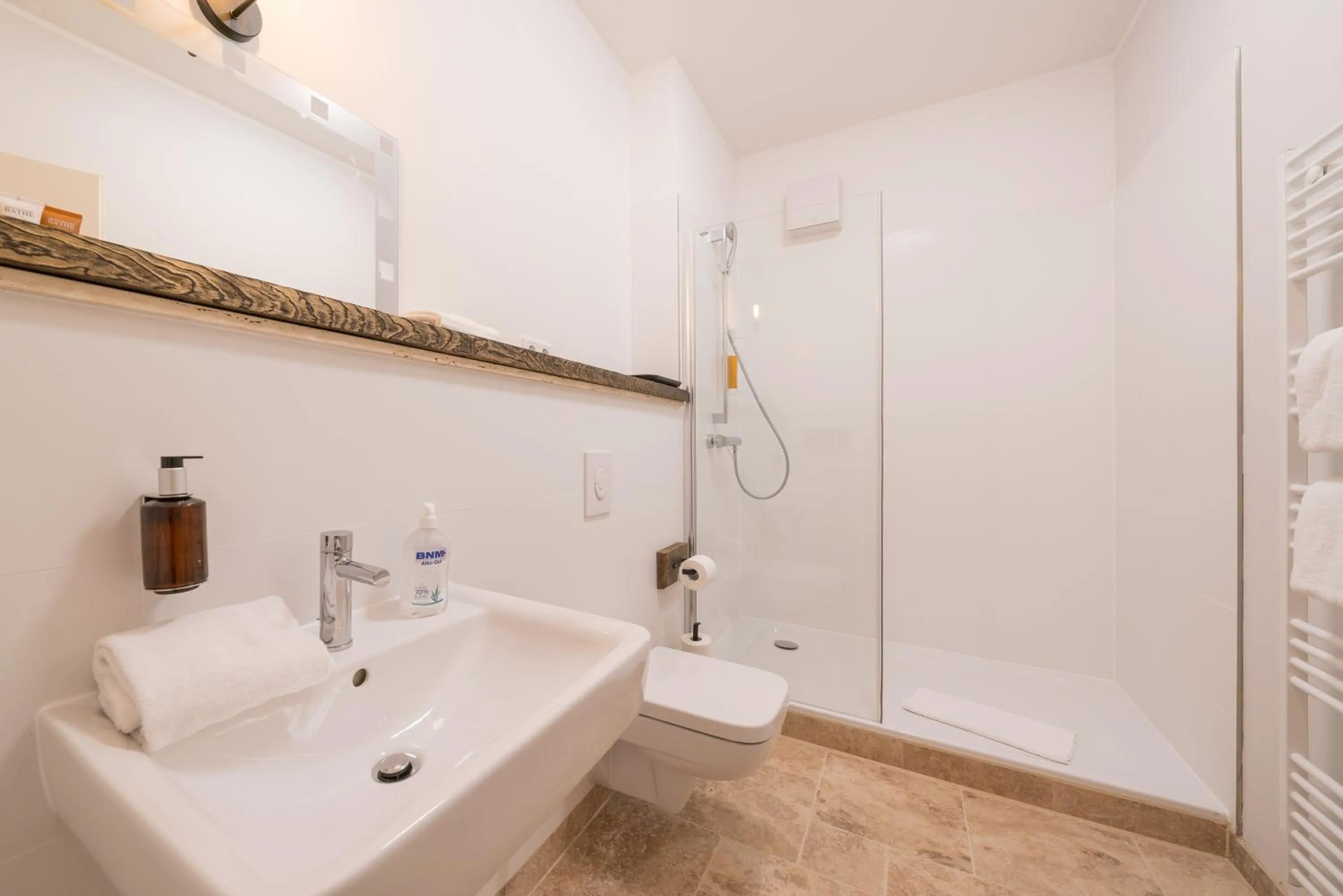 Shower in Design Apartments - "Villa Arnim"