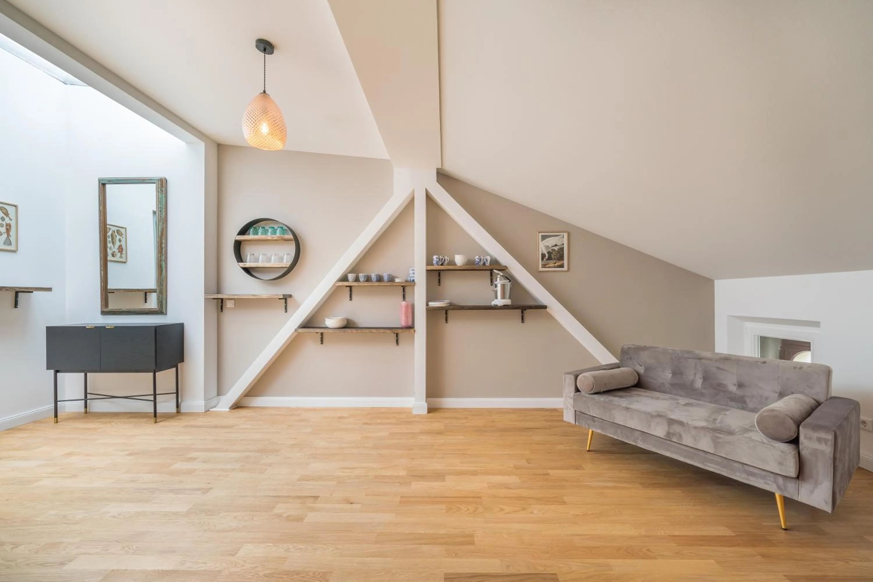 Living room in Design Apartments - "Villa Arnim"