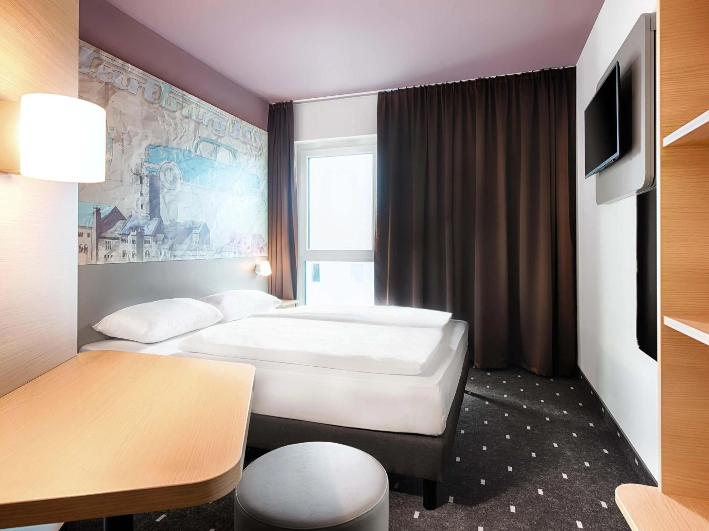 Photo of the whole room, Bed in B&B Hotel Eisenach