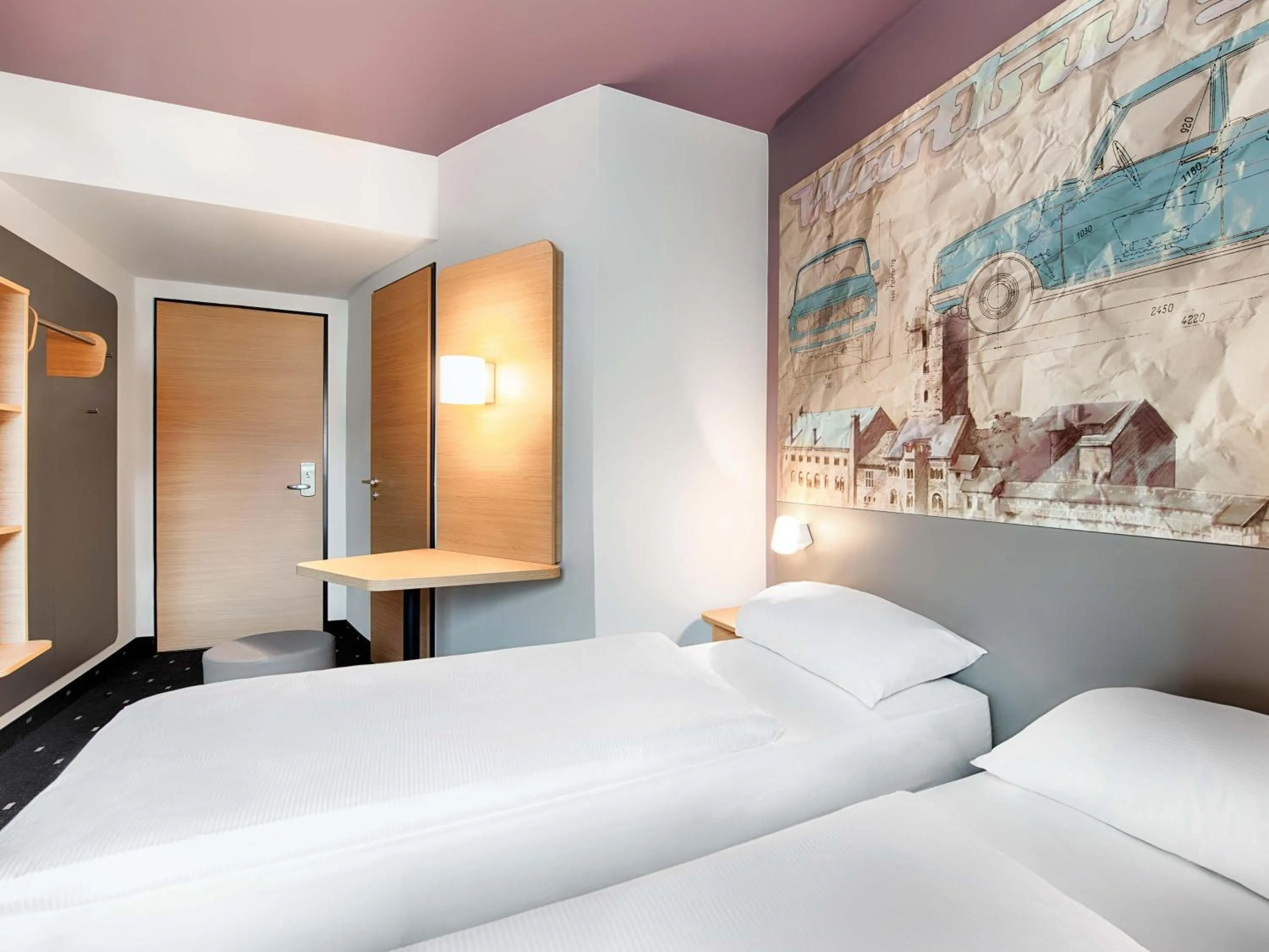 Photo of the whole room, Bed in B&B Hotel Eisenach