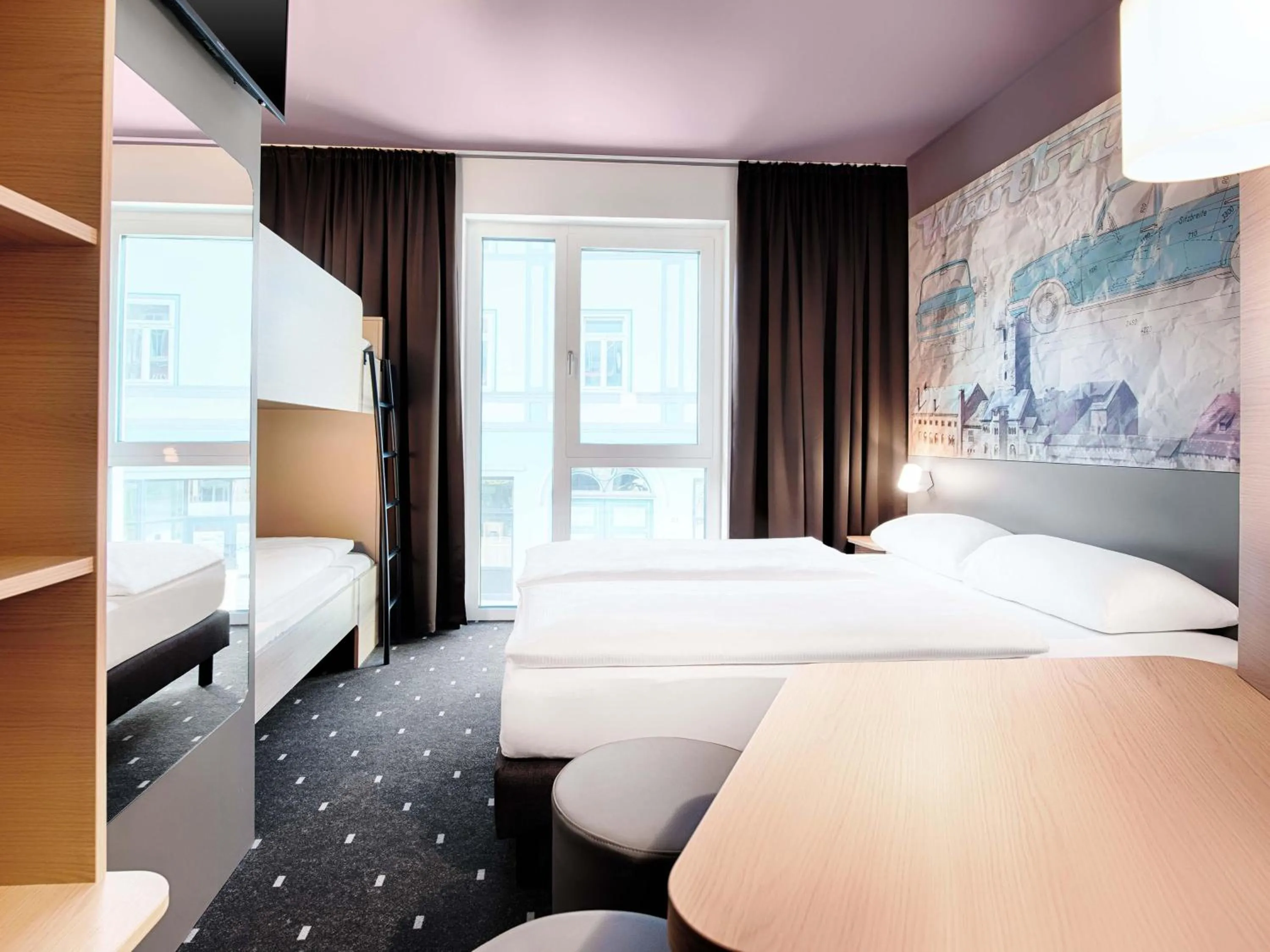 Photo of the whole room, Bed in B&B Hotel Eisenach