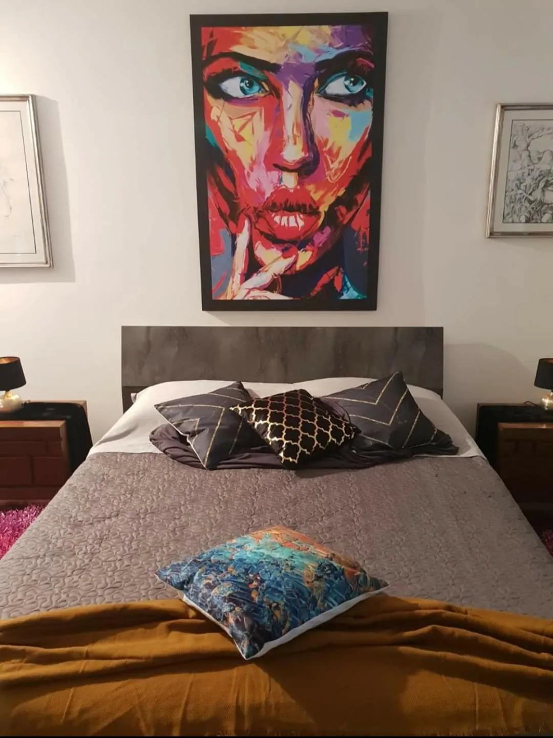 Patio, Bed in TERRAZZE BS