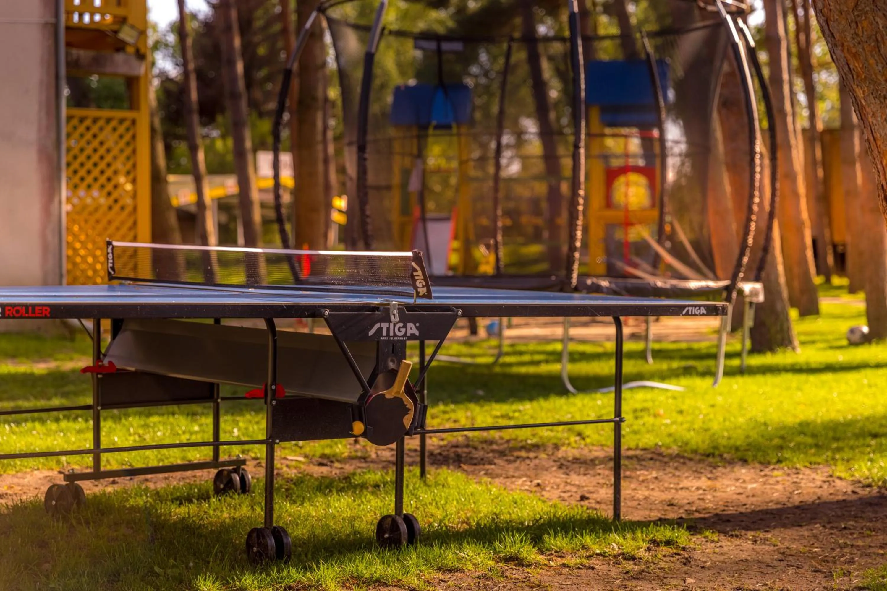 Table tennis in Poilsio namai Banga Sventojoje