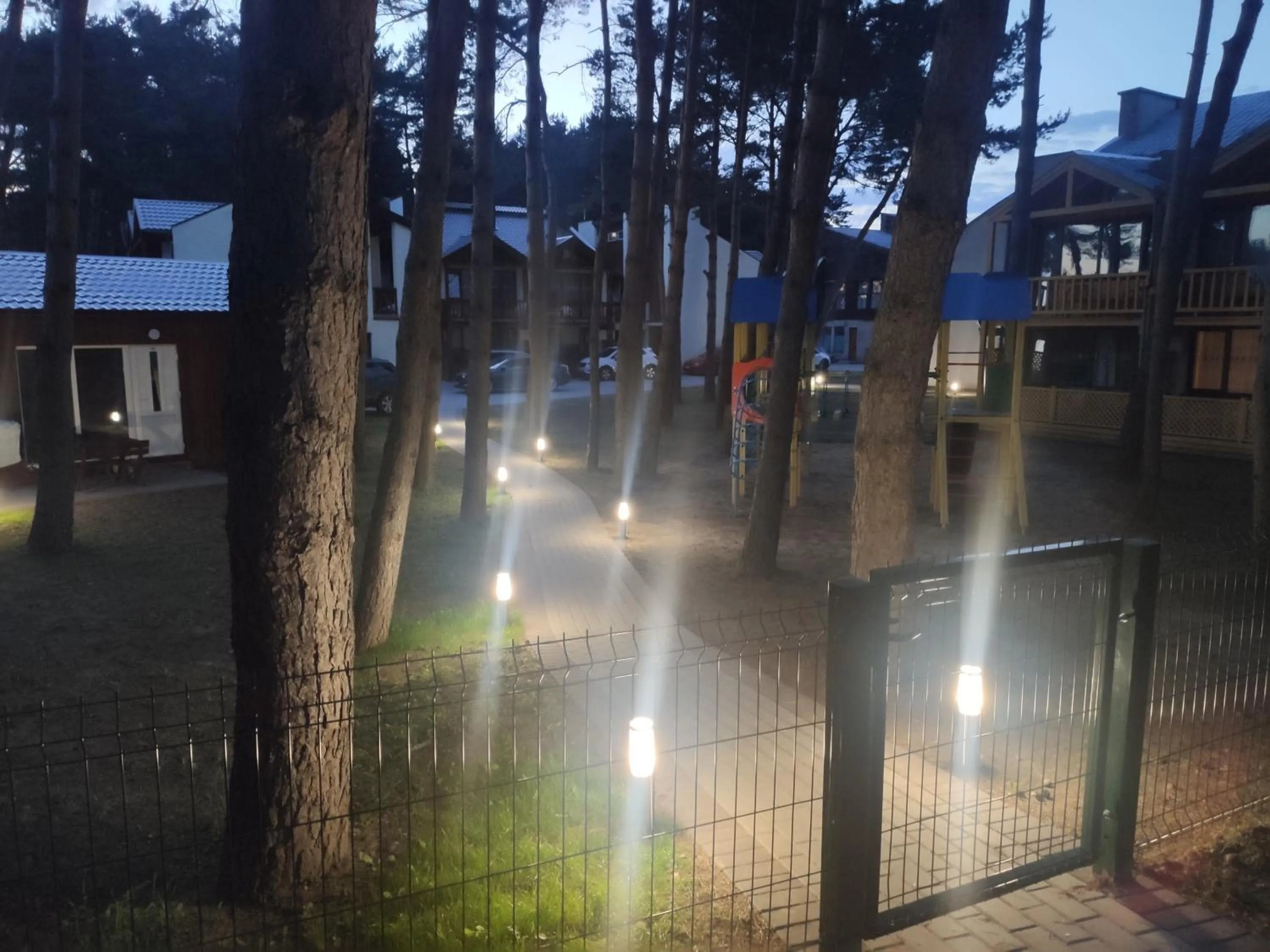 Facade/entrance in Poilsio namai Banga Sventojoje