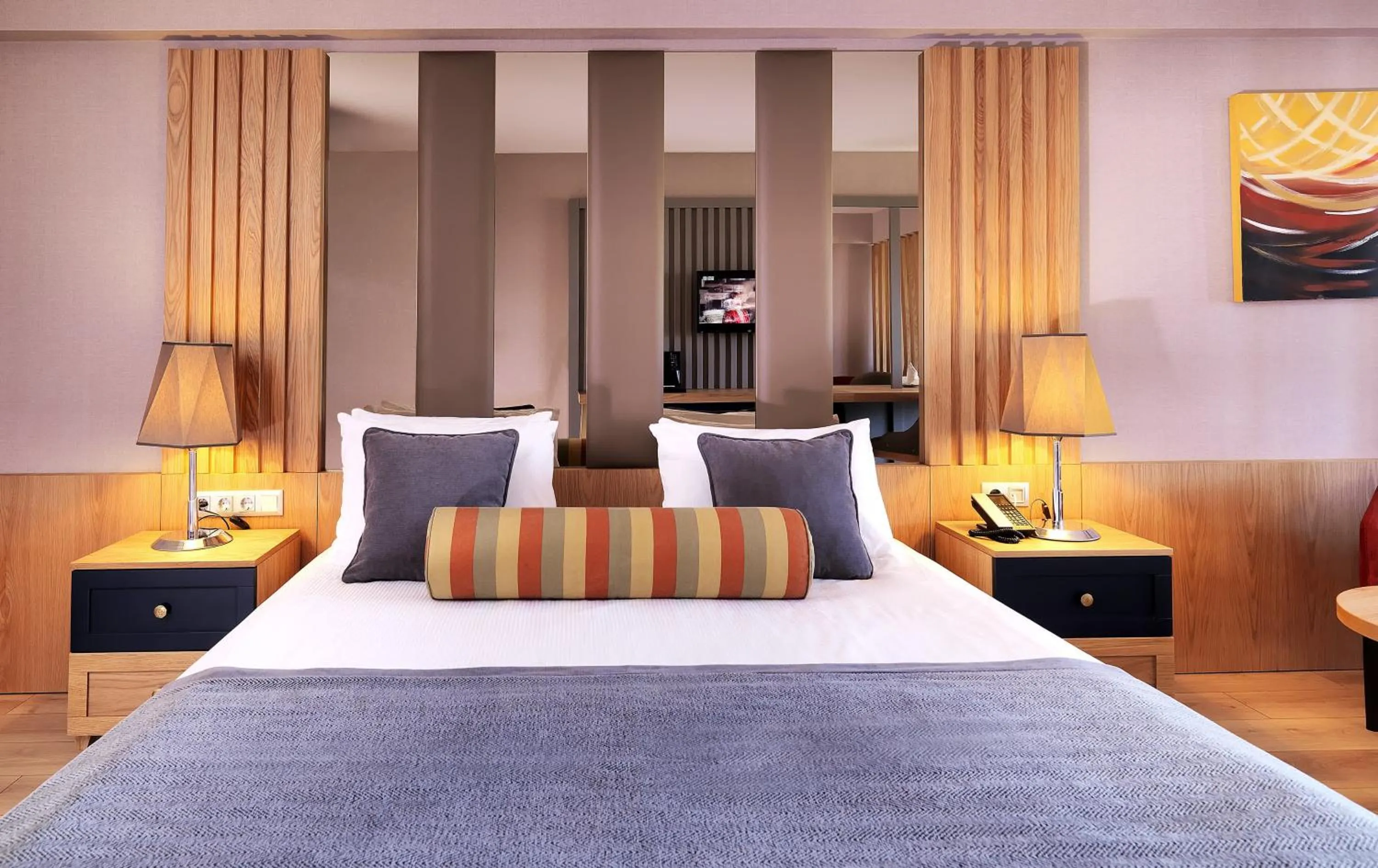 Bed in Imperial Türkiz Resort Hotel & SPA