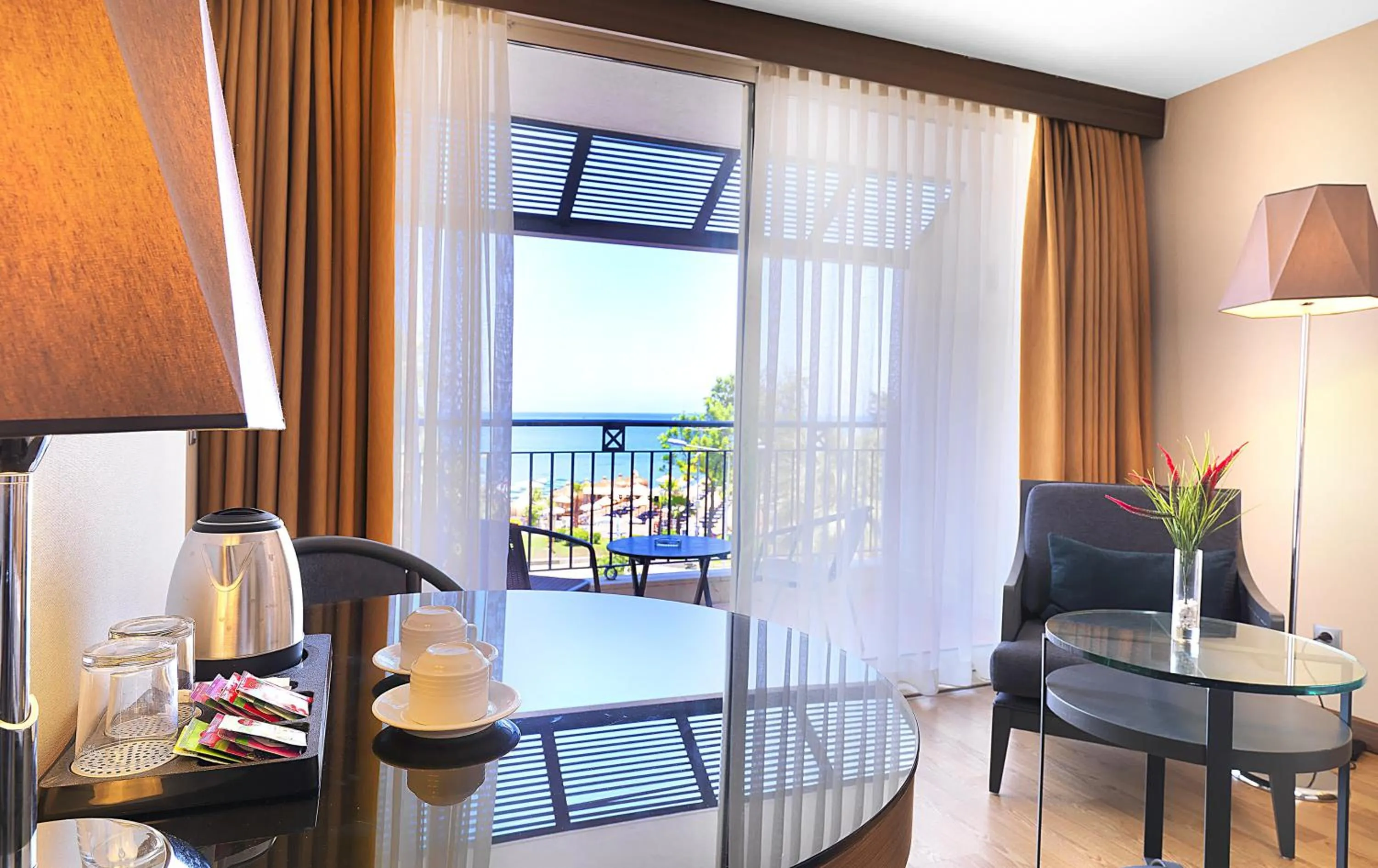 Balcony/Terrace in Imperial Türkiz Resort Hotel & SPA