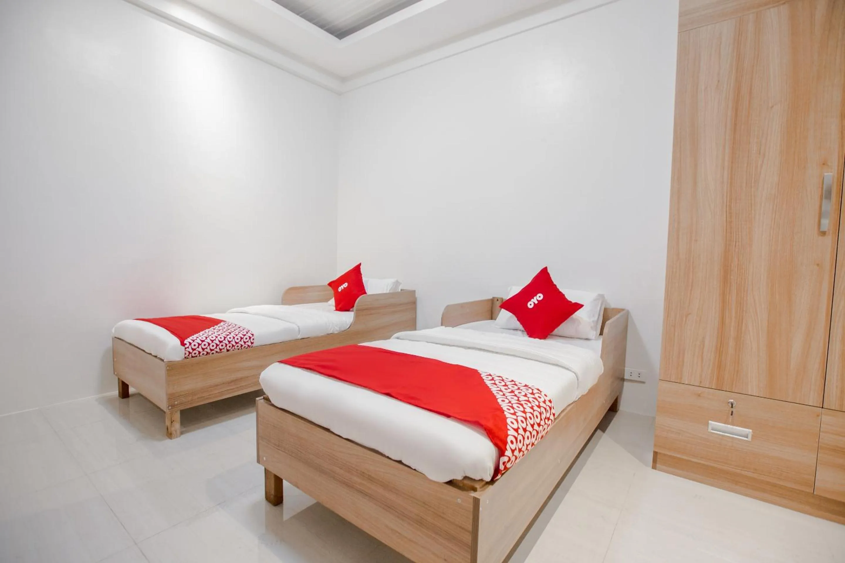 Bedroom in OYO 605 The Quarters