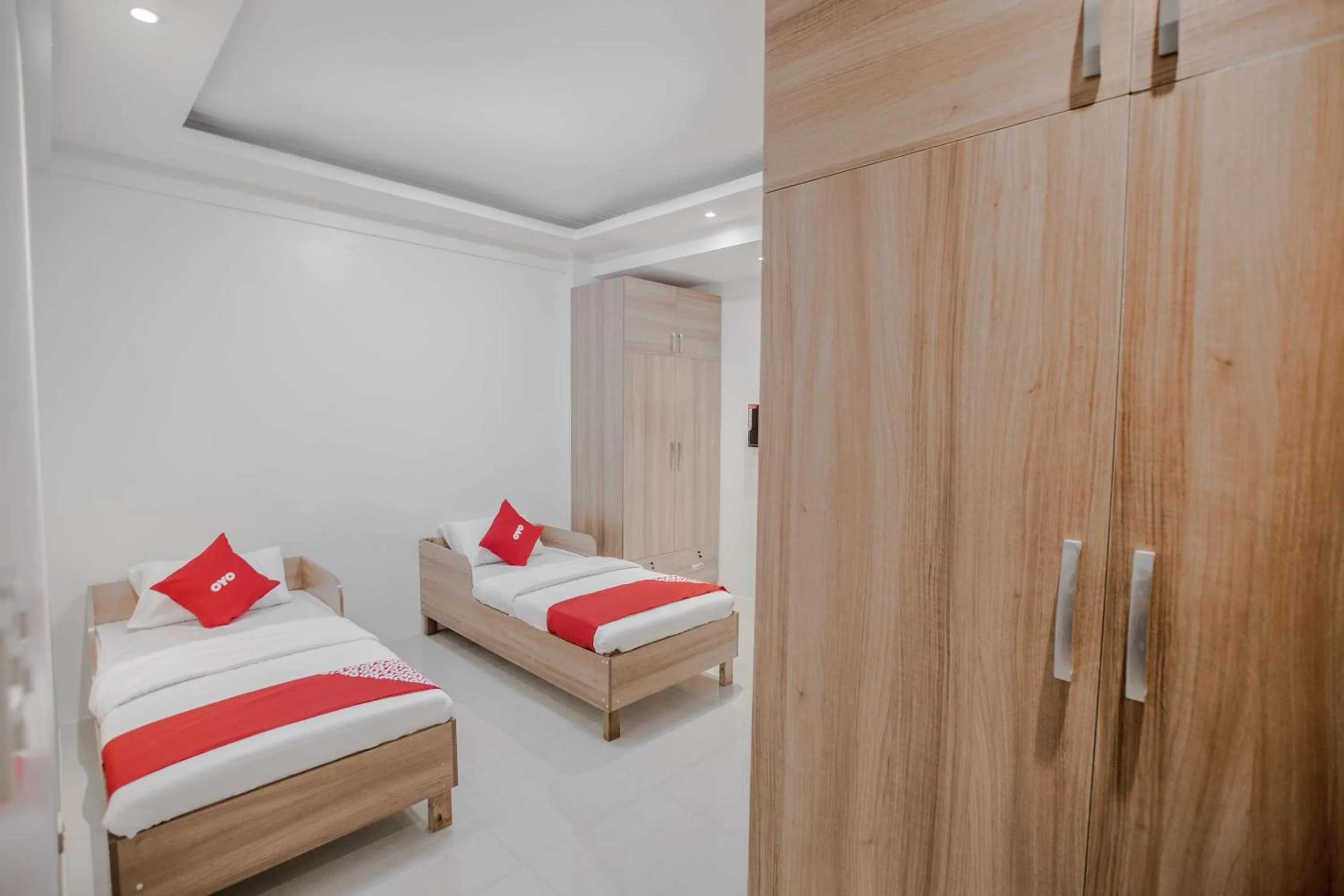 Bedroom in OYO 605 The Quarters