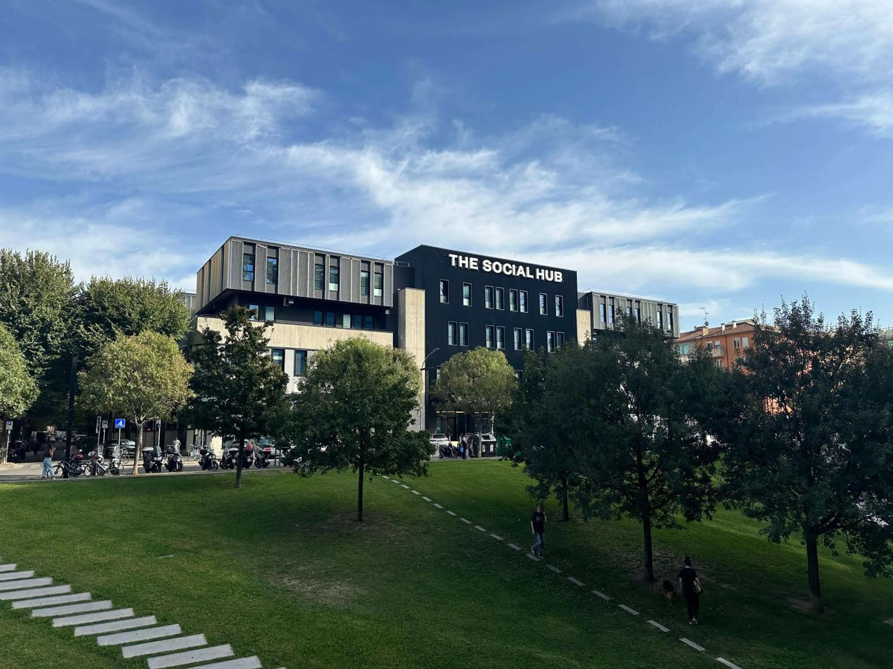 Property building in The Social Hub Bologna
