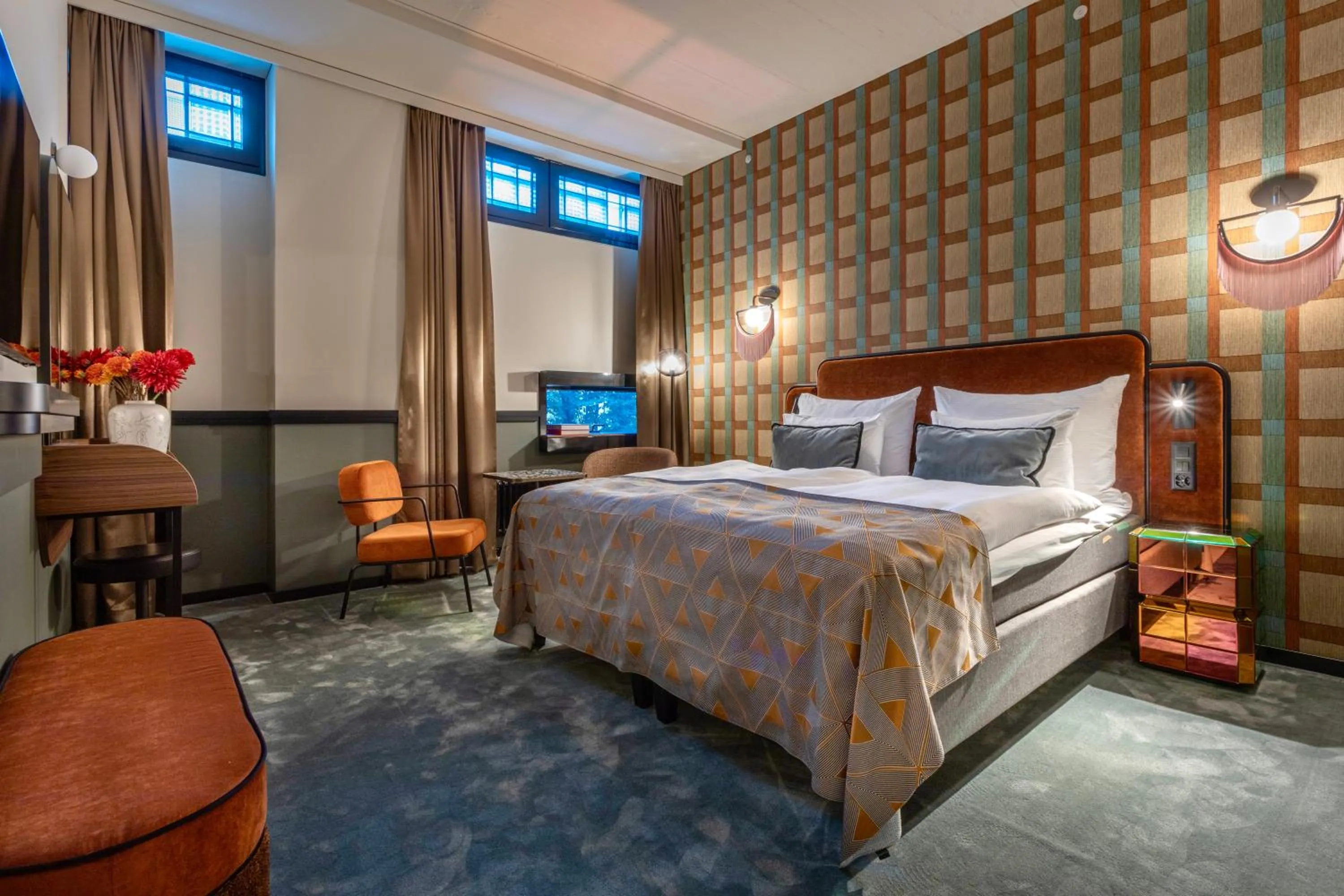 Bed in The Home Hotel Zürich - a member of DESIGN HOTELS