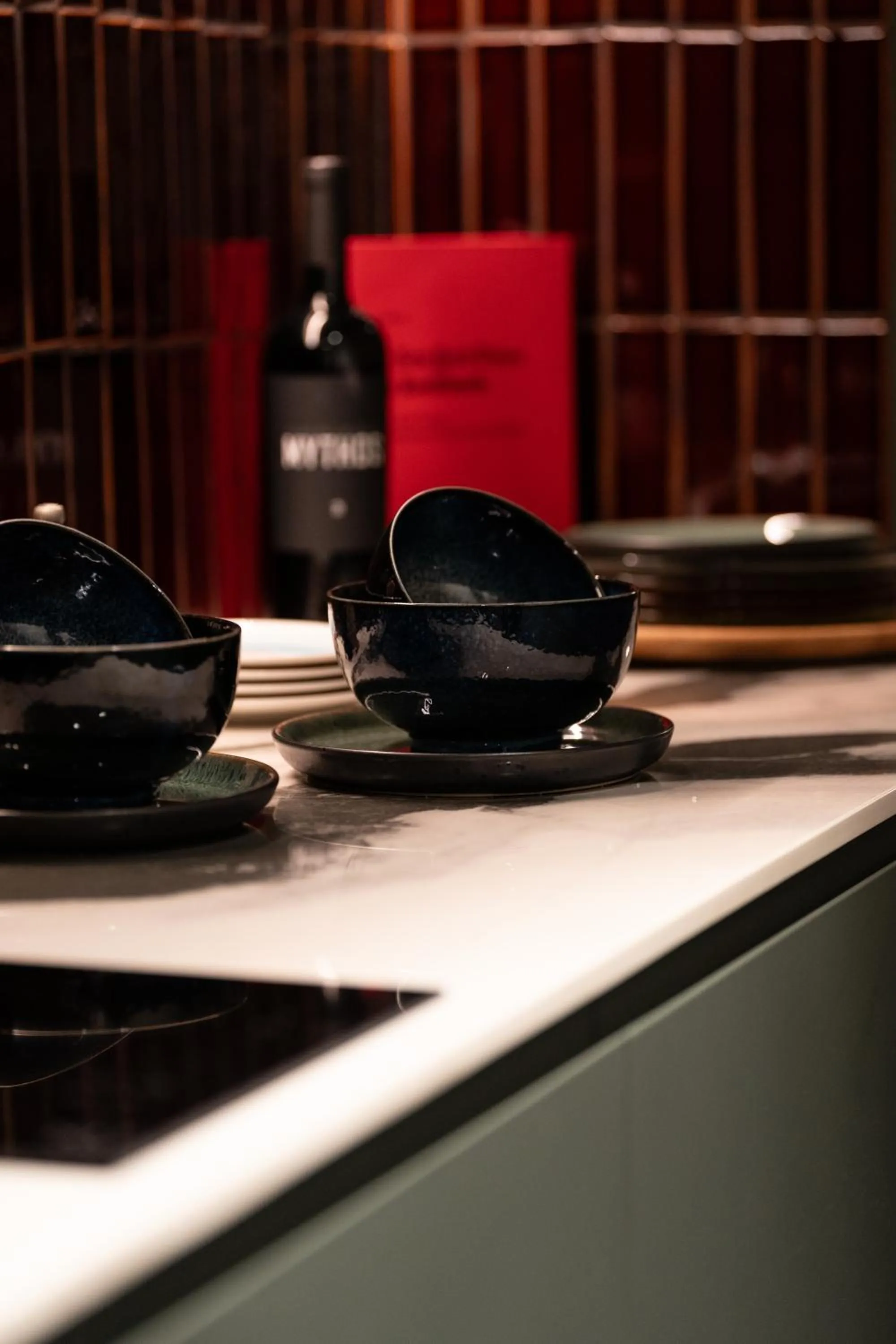 Kitchen or kitchenette in becozy Self Check-in & Pop-up Hotel Sihlcity