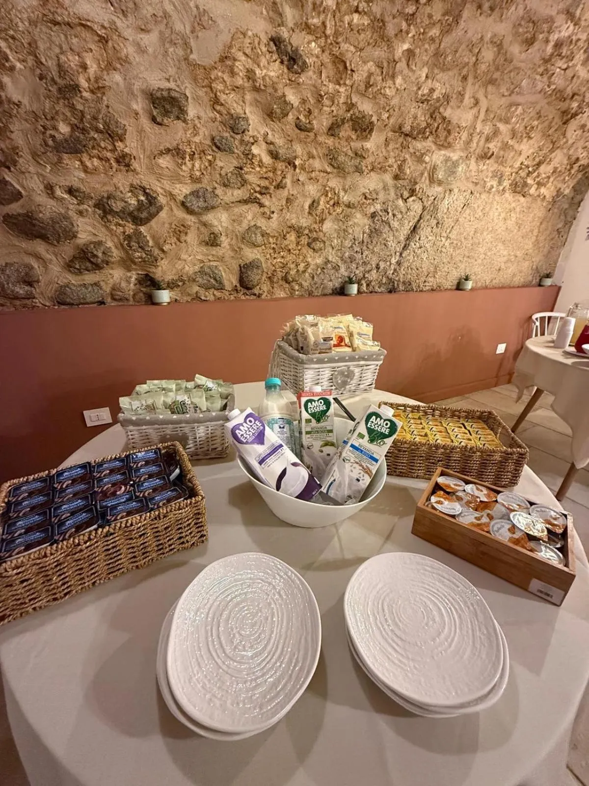 Food and drinks in Franco's House Tropea