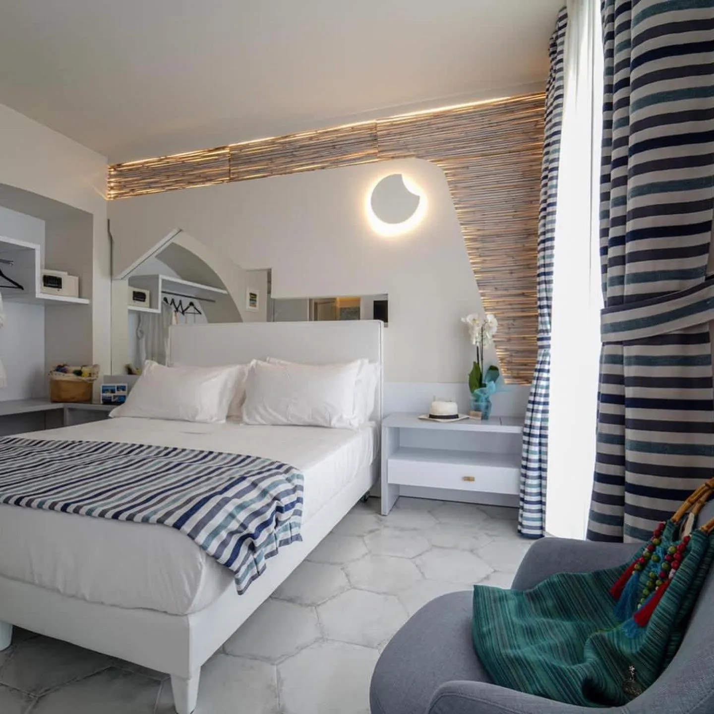 Bedroom, Bed in Franco's House Tropea