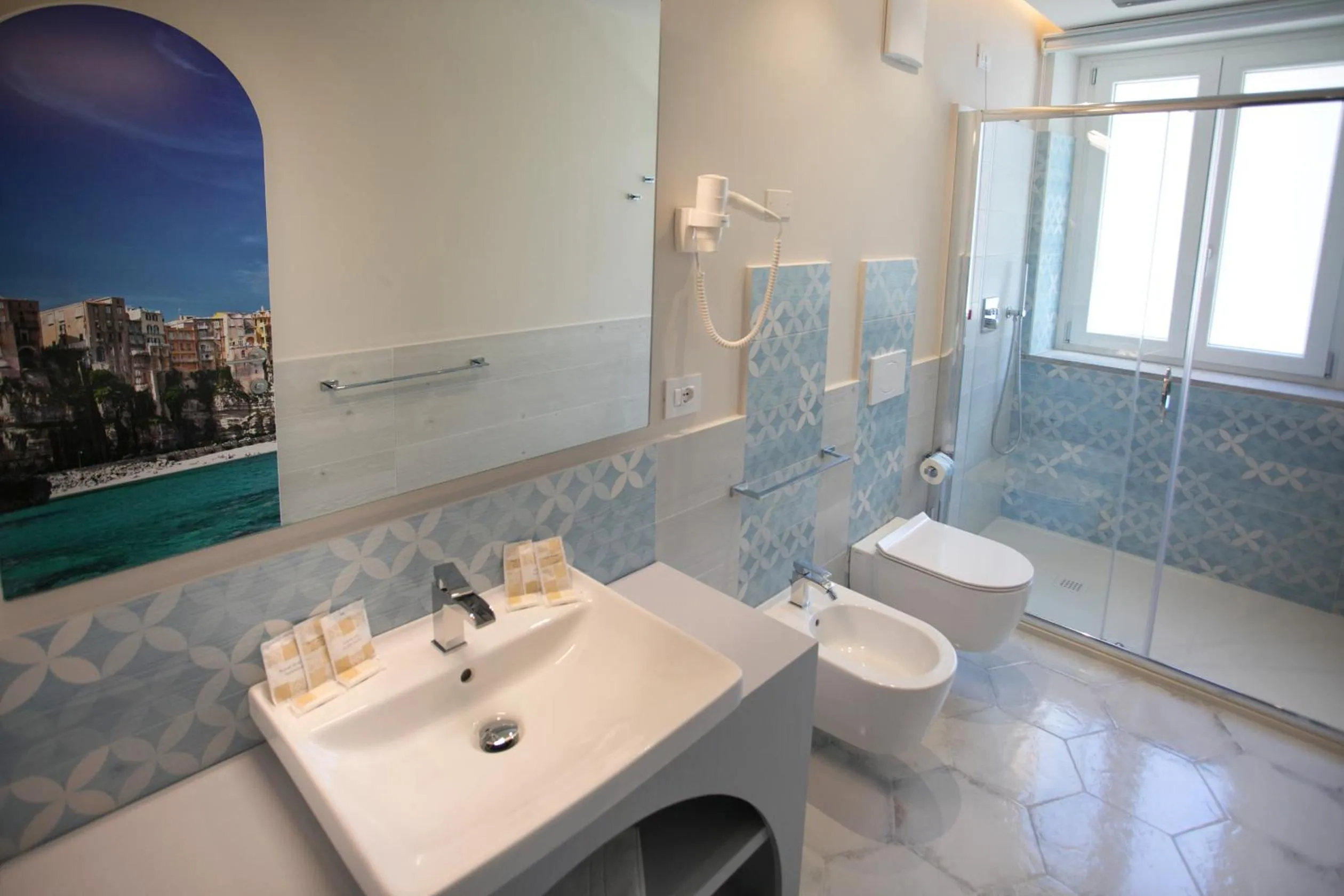 Shower in Franco's House Tropea