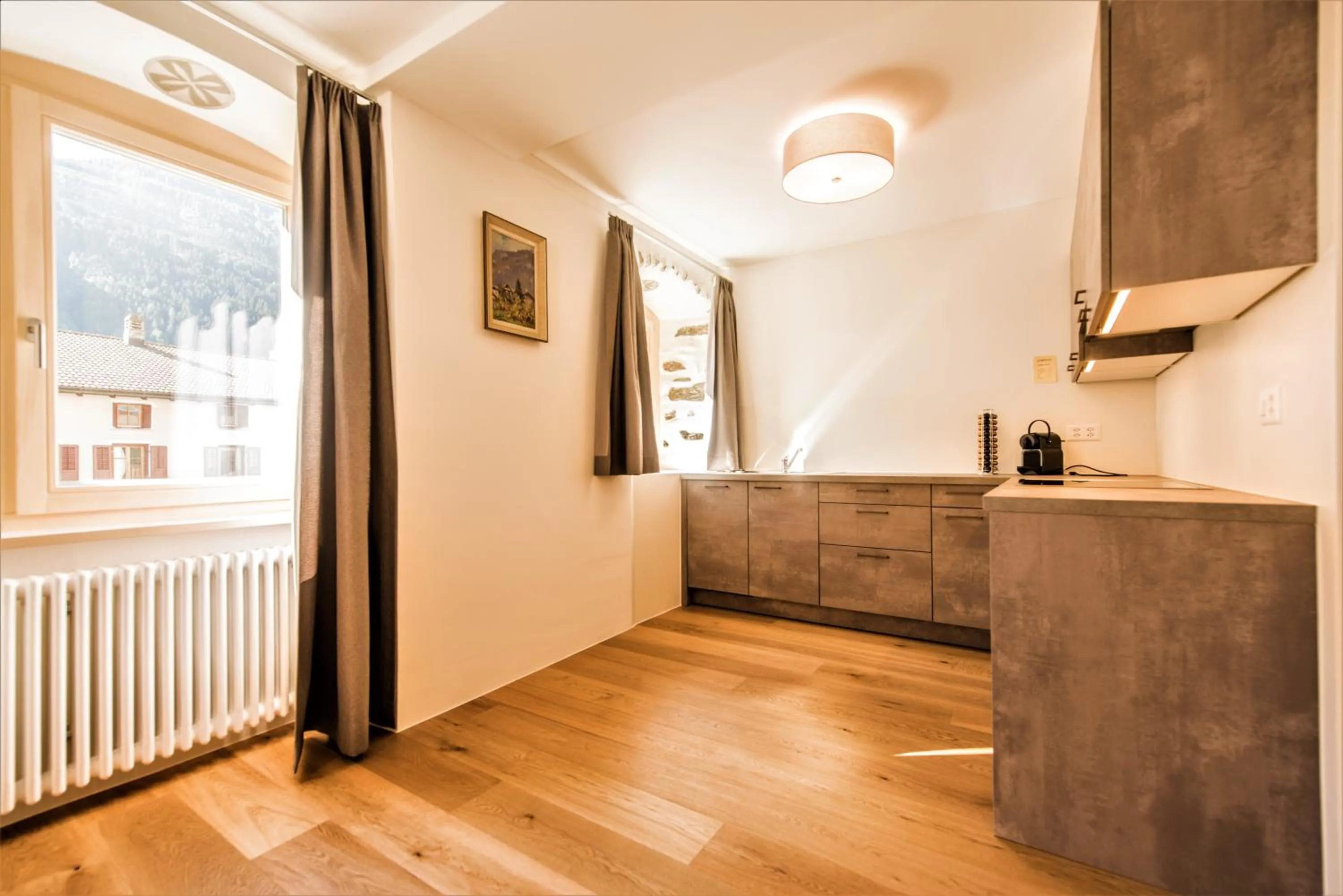 Kitchen or kitchenette in Hotel Münsterhof