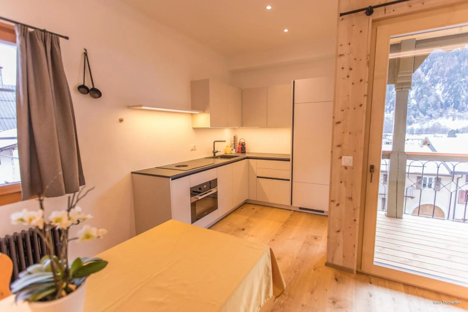 stove, Bed in Hotel Münsterhof