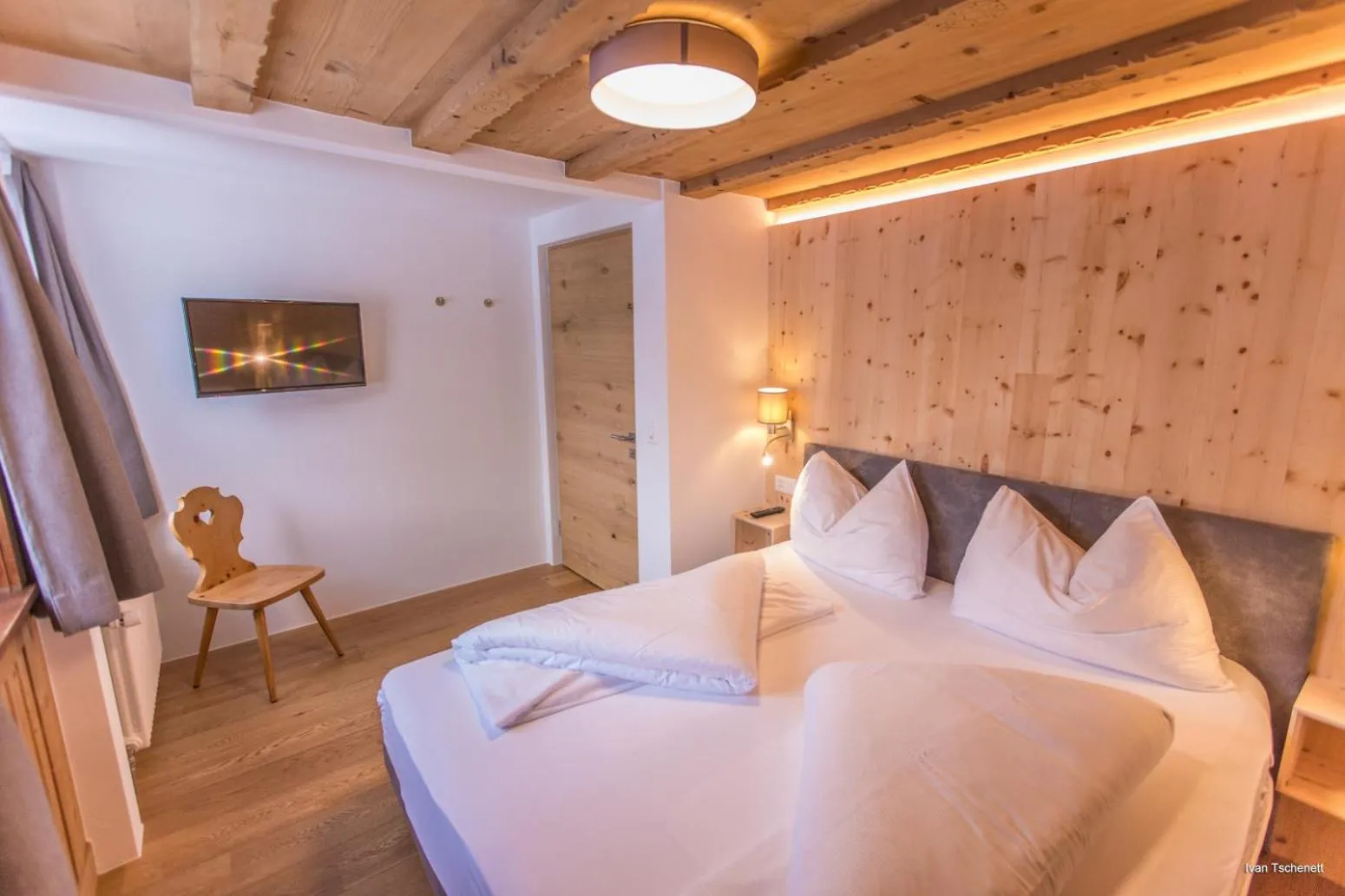 Bedroom, Bed in Hotel Münsterhof