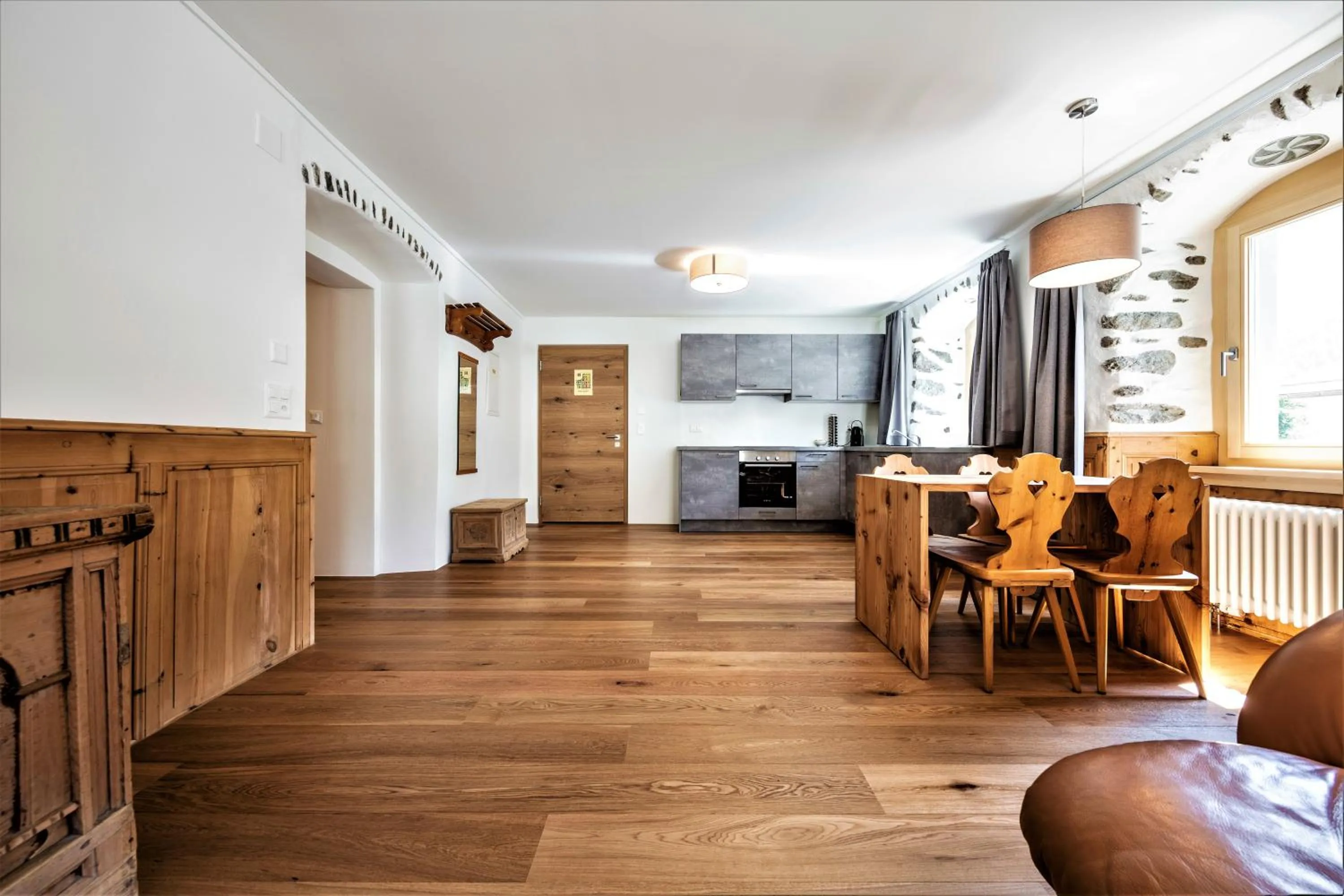 Kitchen or kitchenette in Hotel Münsterhof