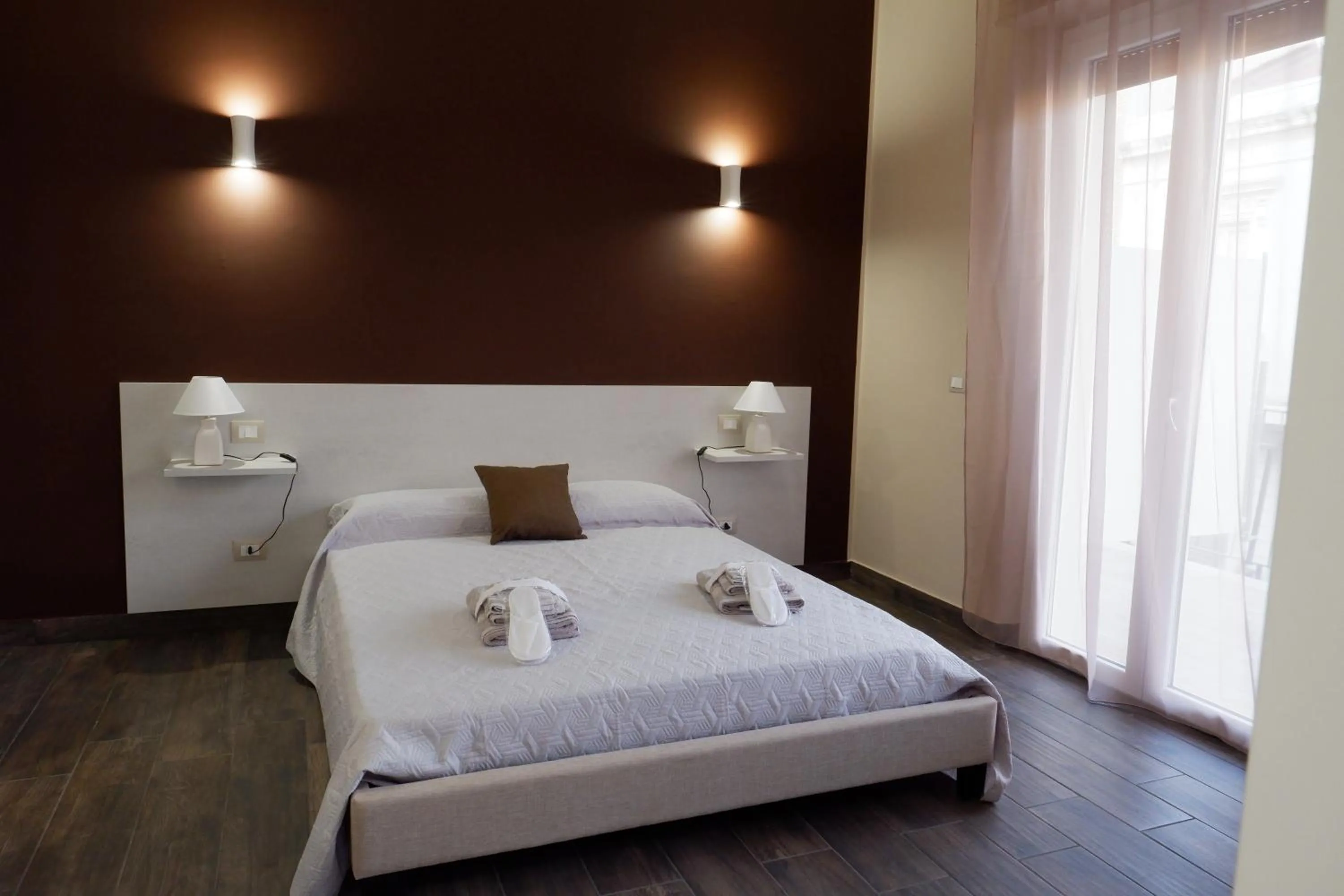 Bed in B&B Leus Appartment