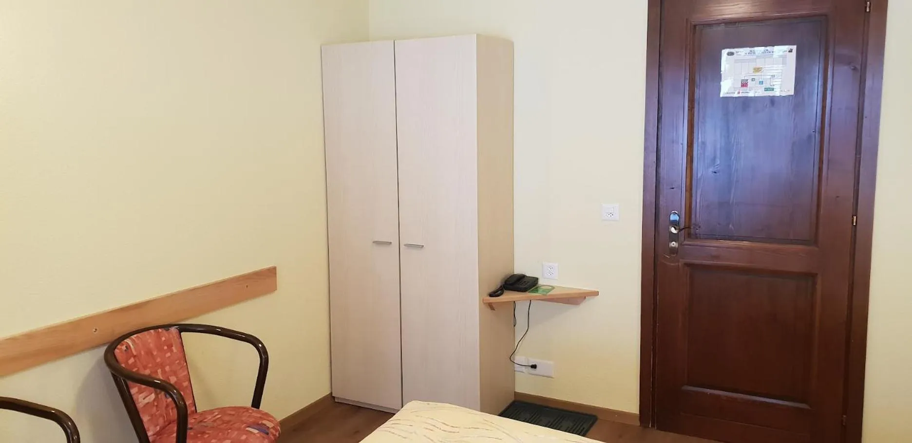 wardrobe in Hotel Alex