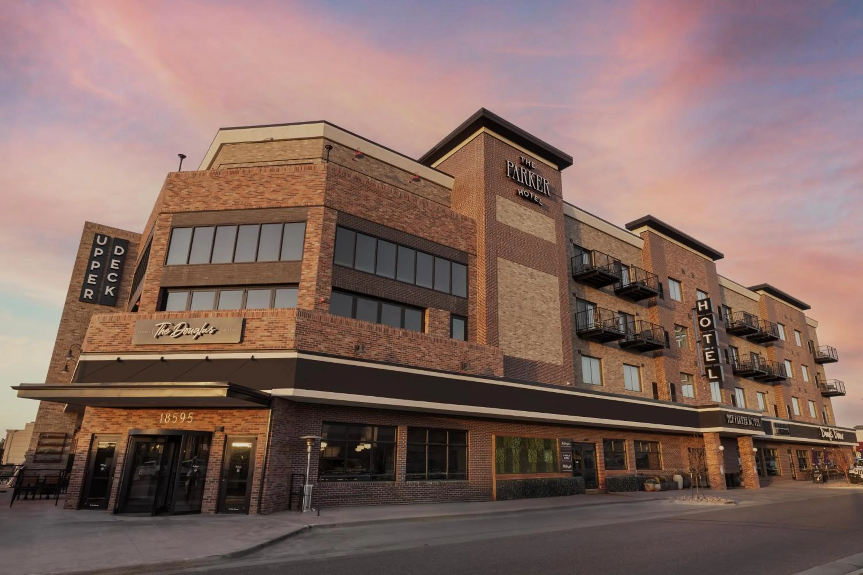 Property building in The Parker Hotel