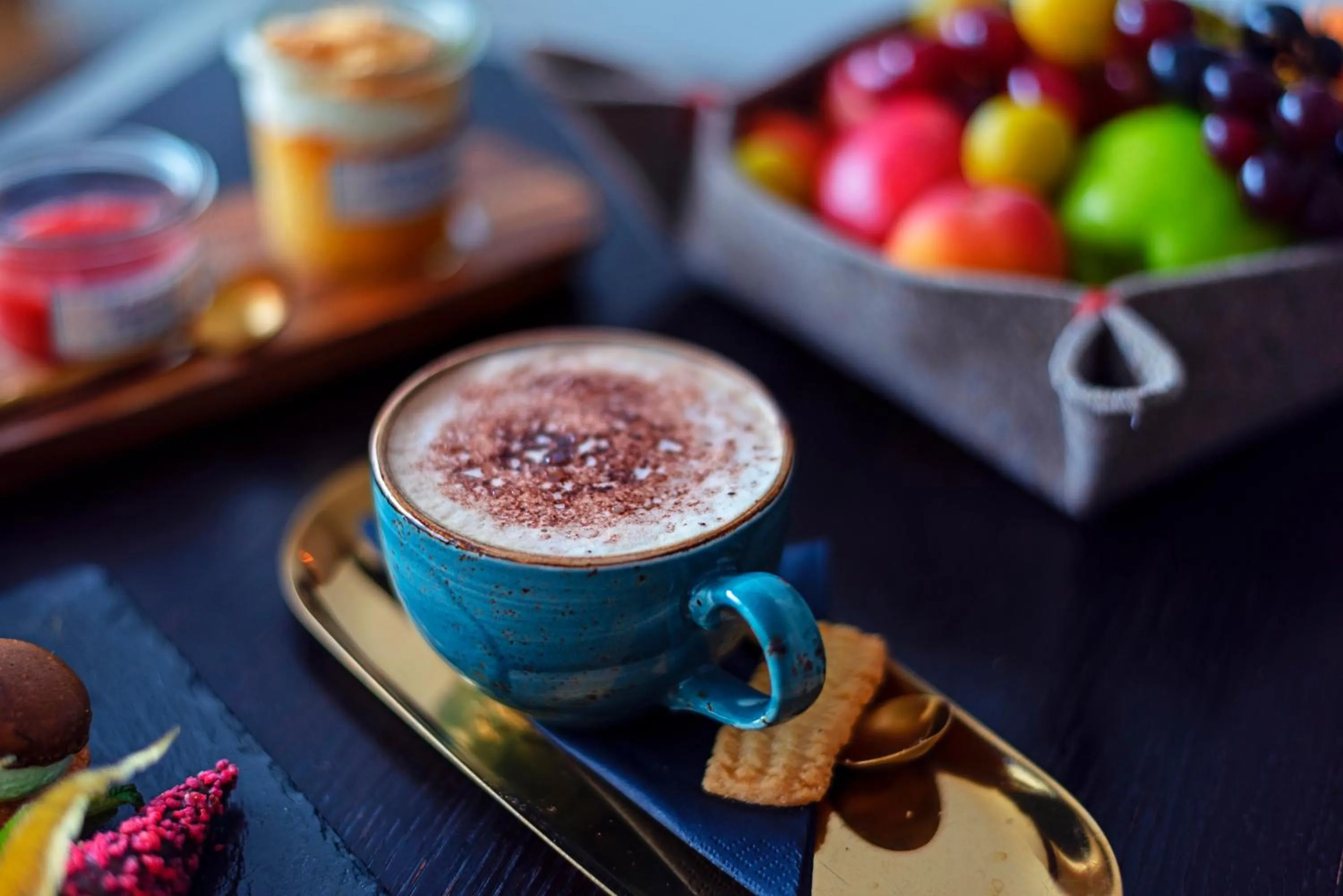 Food close-up in Le Mirabeau Resort & Spa