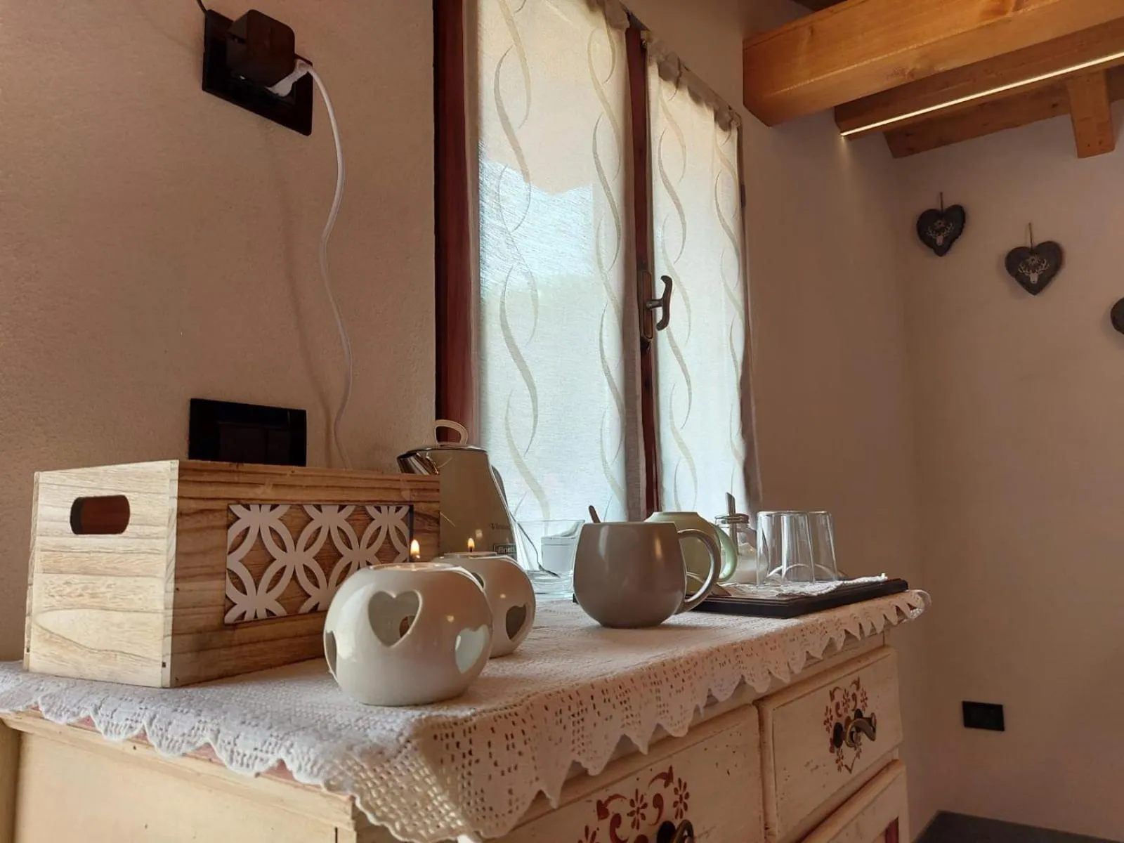 Sauna in B&B Stella Alpina