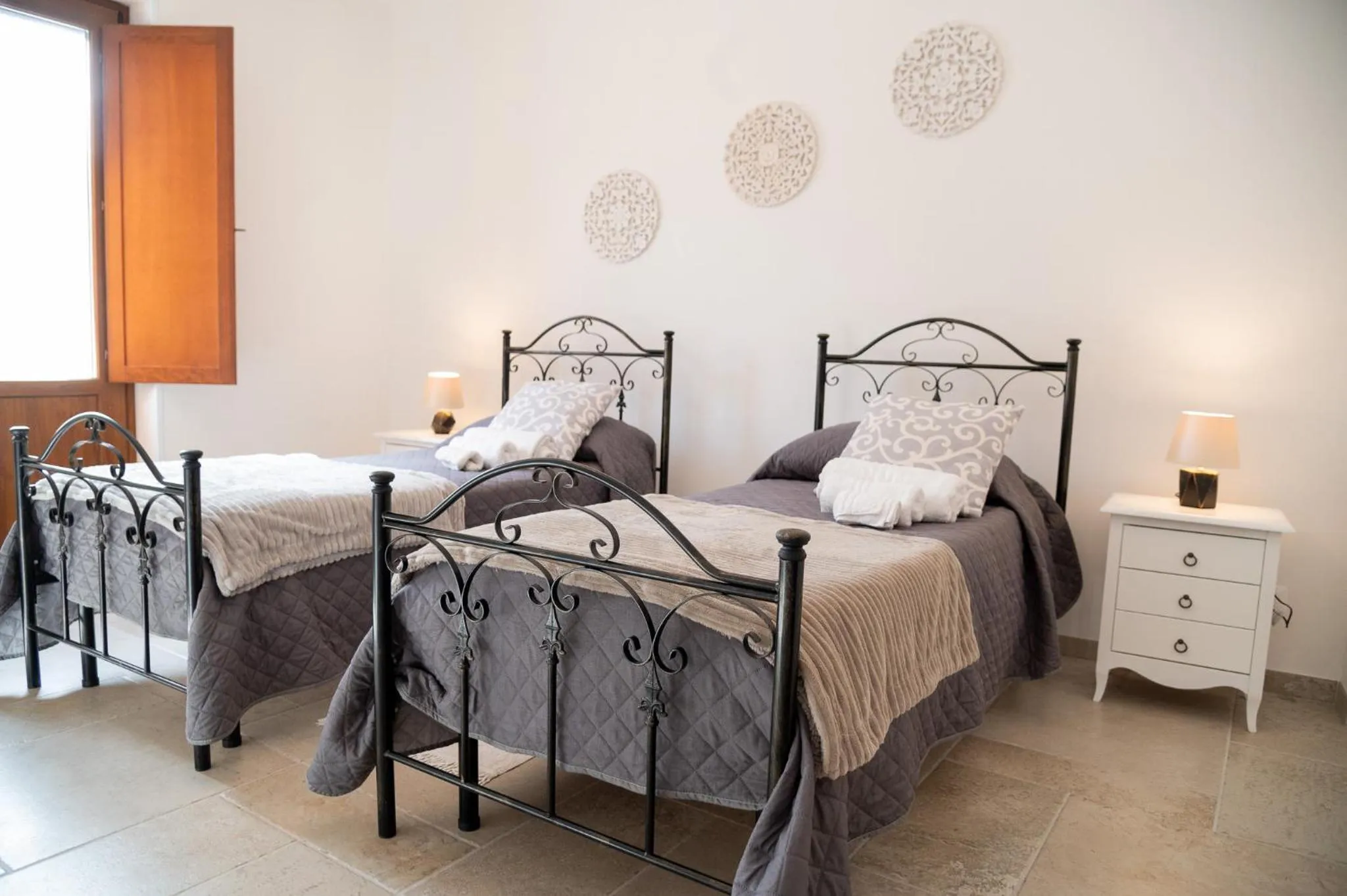 Bed in B&B Pietra Rosa