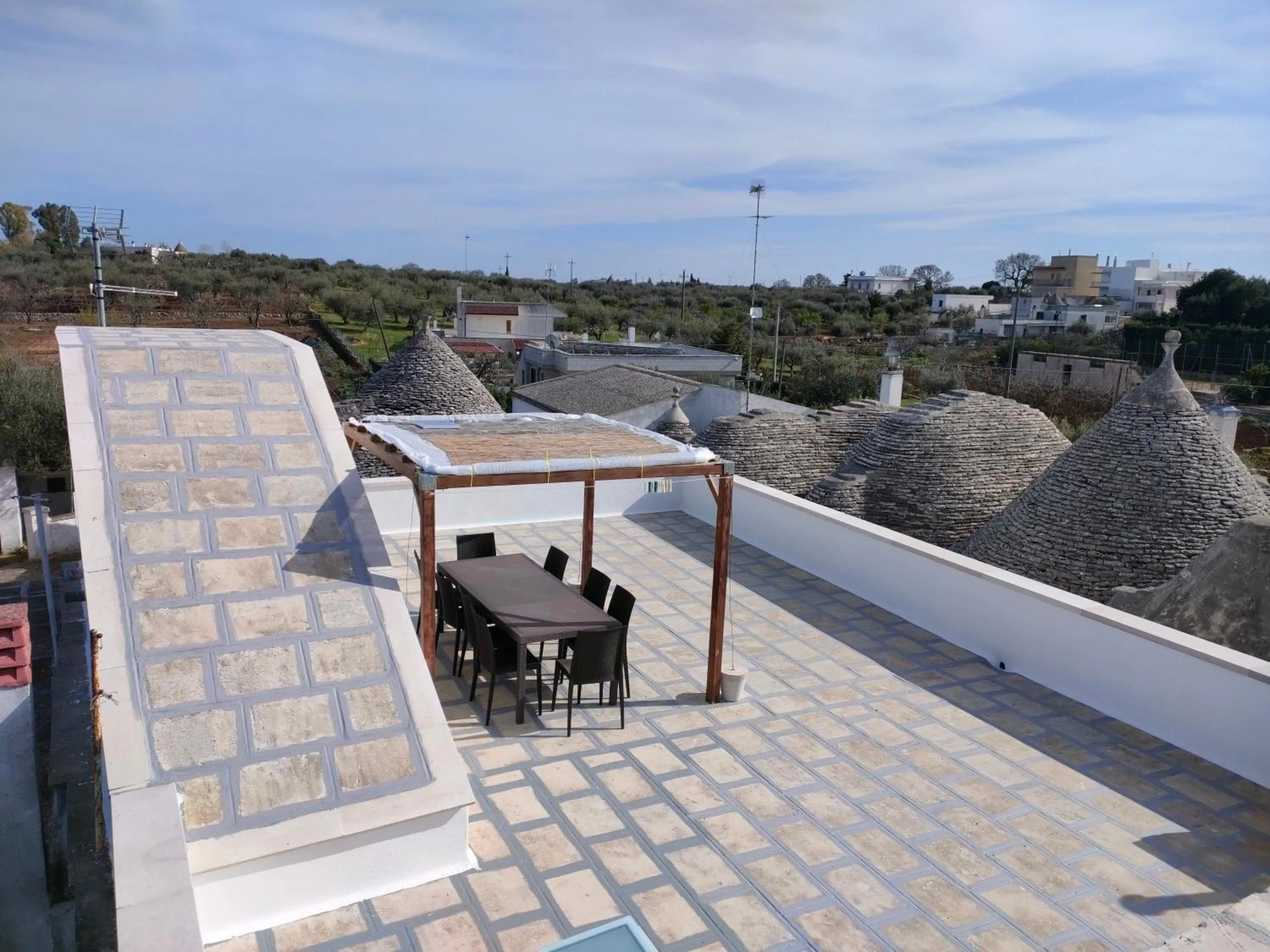 Balcony/Terrace in B&B Pietra Rosa