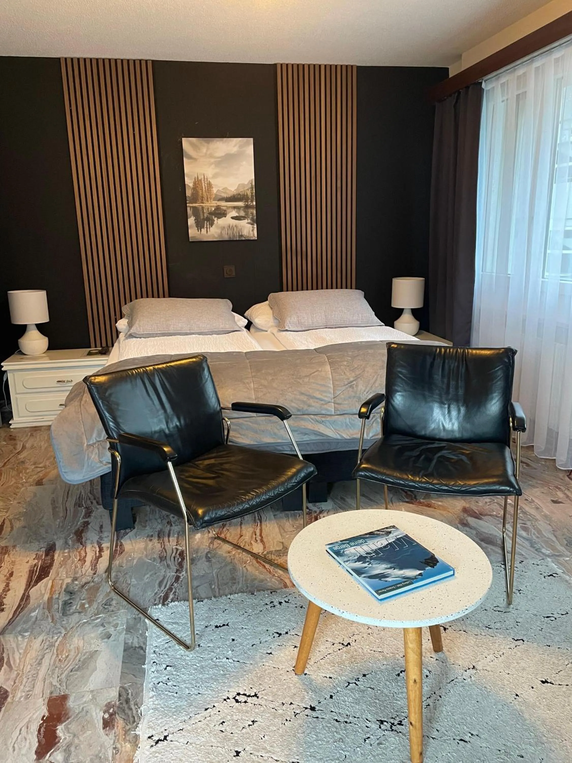 Living room in Hotel Europe Brig